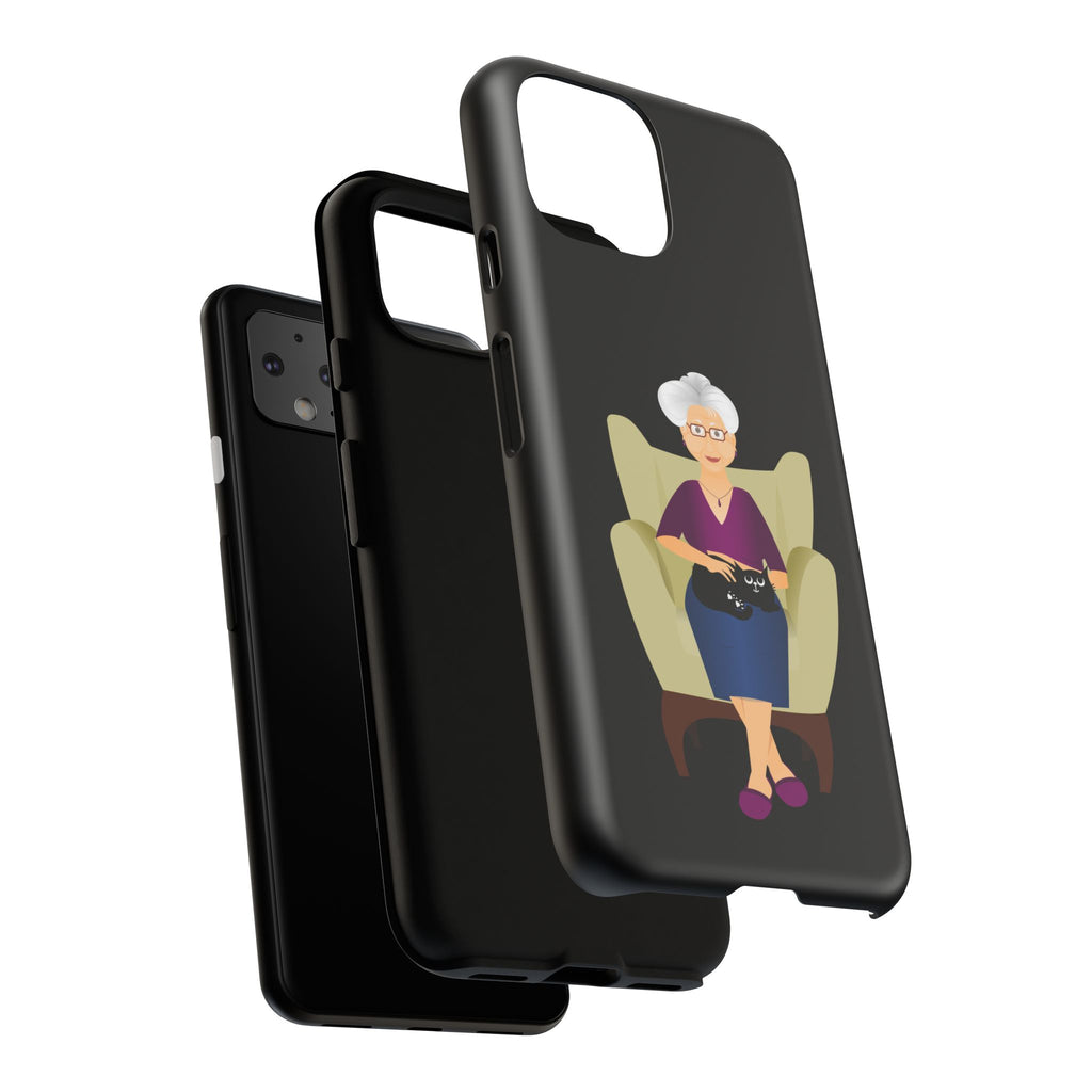 Grandma Phone Case, Tough Phone Cover for Grandparents, Durable Case for Seniors, Unique Gift for Grandmother, Personalized Tech Accessory