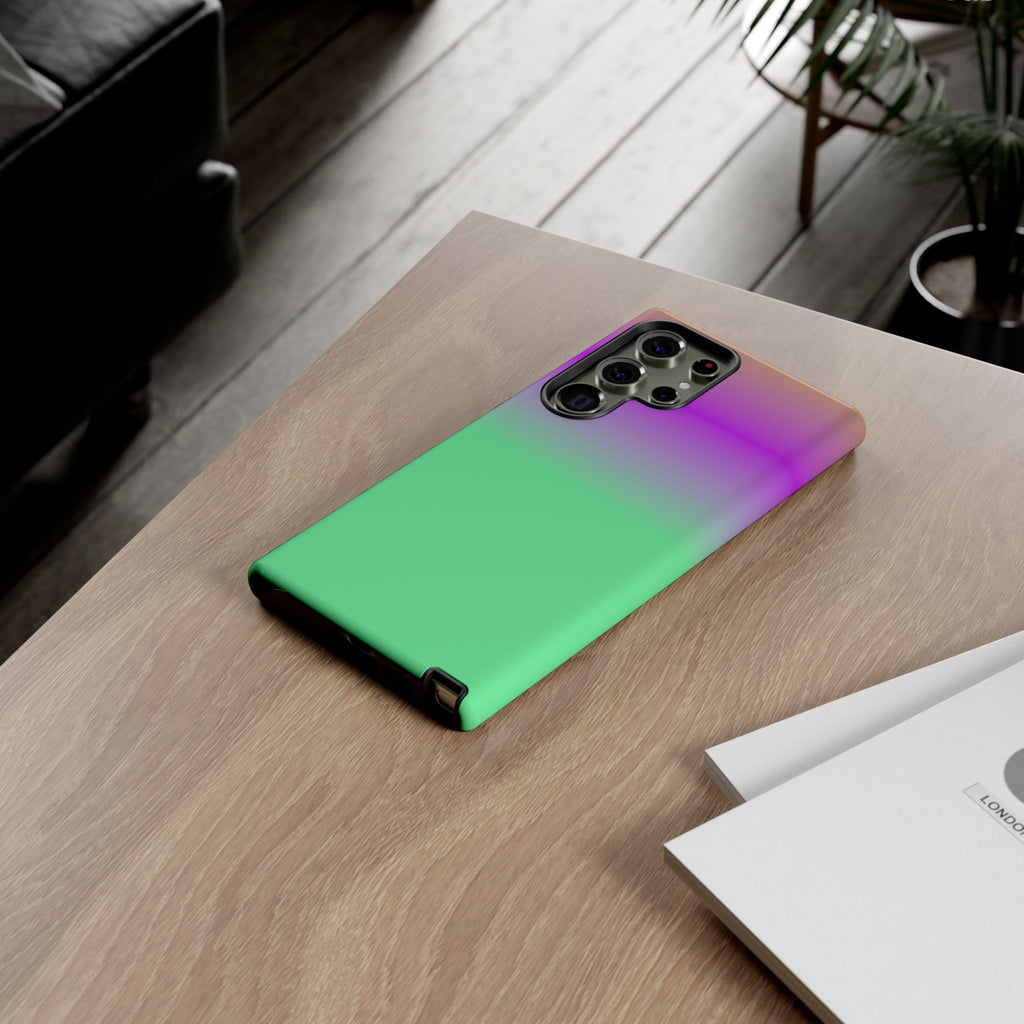 Vibrant Phone Case, Stylish Tech Accessory, Fun Gift Idea, Unique Mobile Cover, Trendy Gradient Design