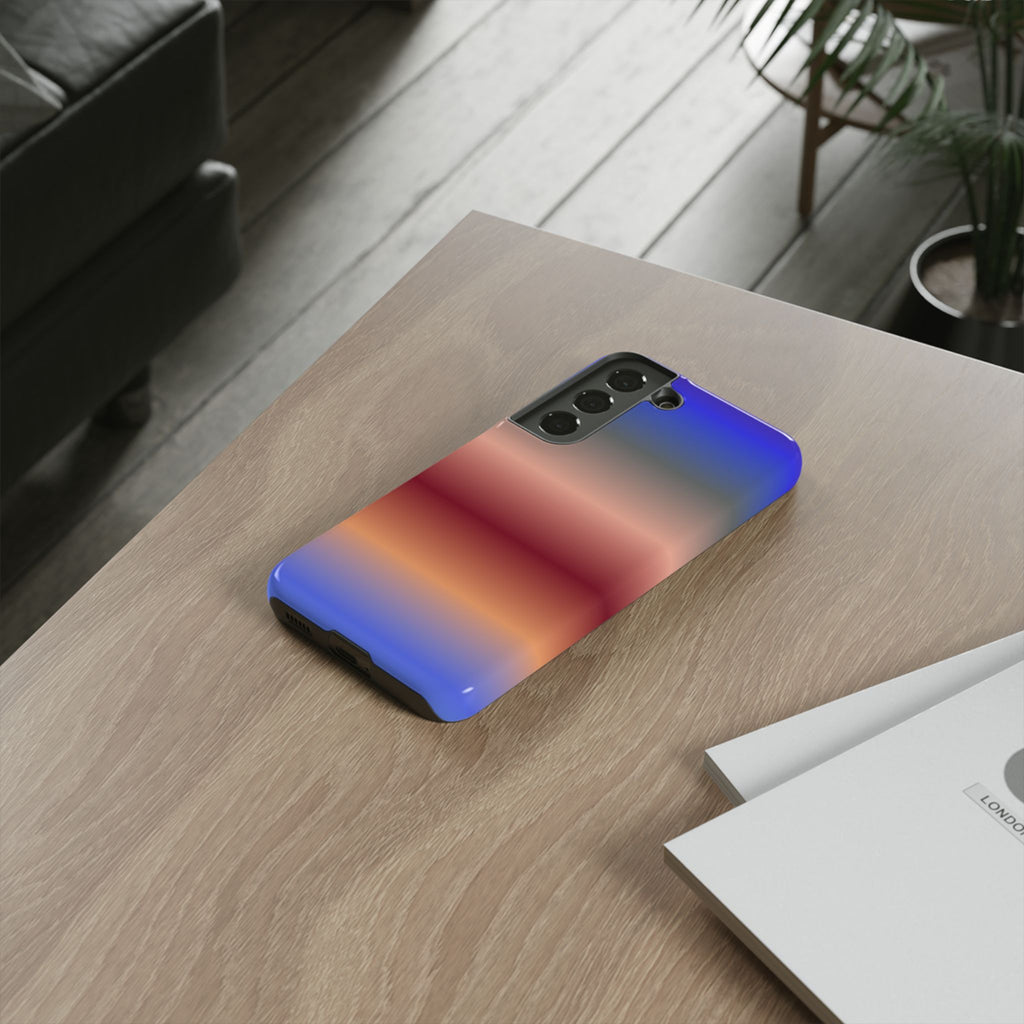 Gradient Phone Case, Tough Cases for iPhone, Stylish Phone Cover, Modern Gradient Design, Durable Protective Case, Gift for Tech Lovers