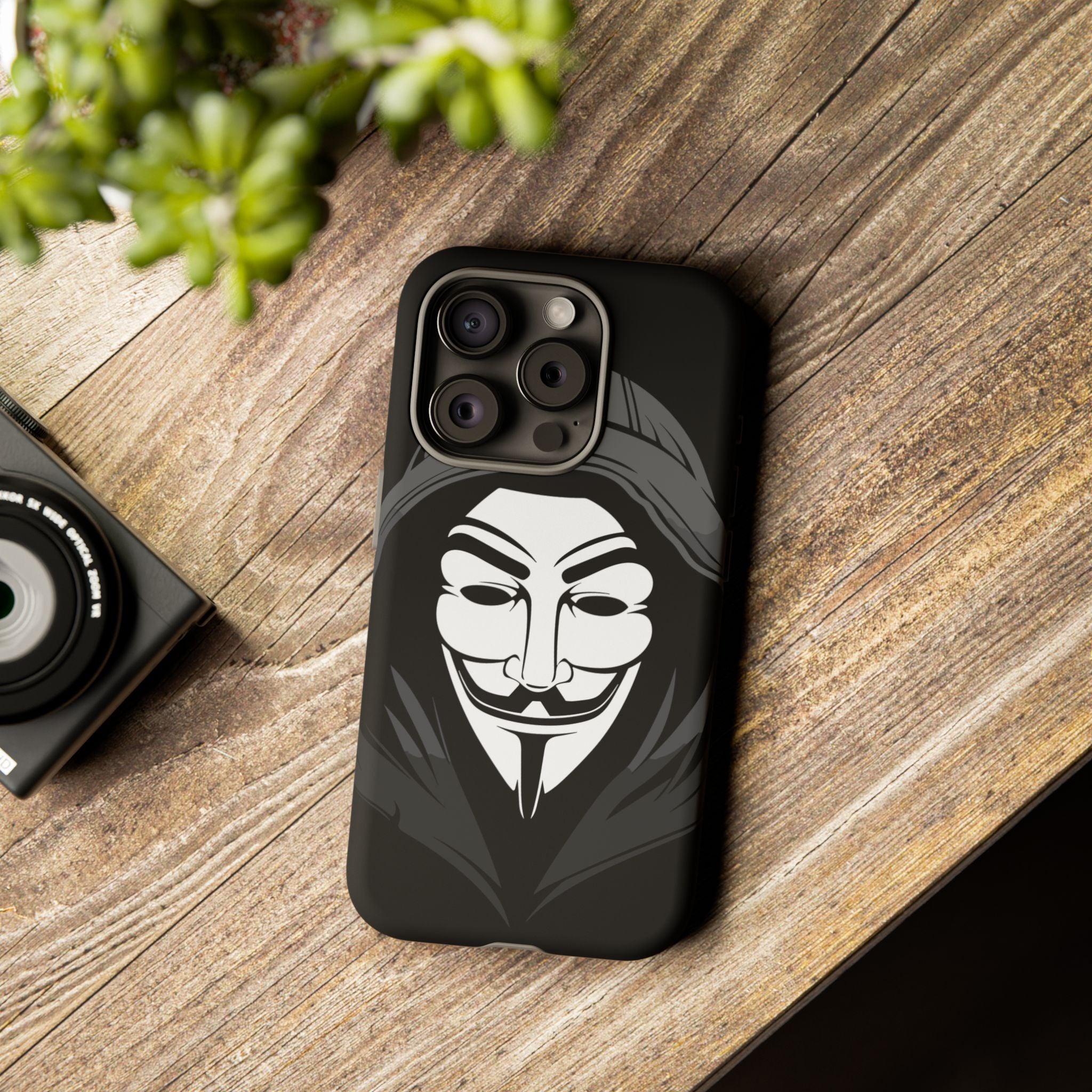 Rebellious Phone Case with Guy Fawkes Design | Tough Cases, Unique Phone Cover, Gift for Tech Lovers, Aesthetic Phone Accessory, [...]