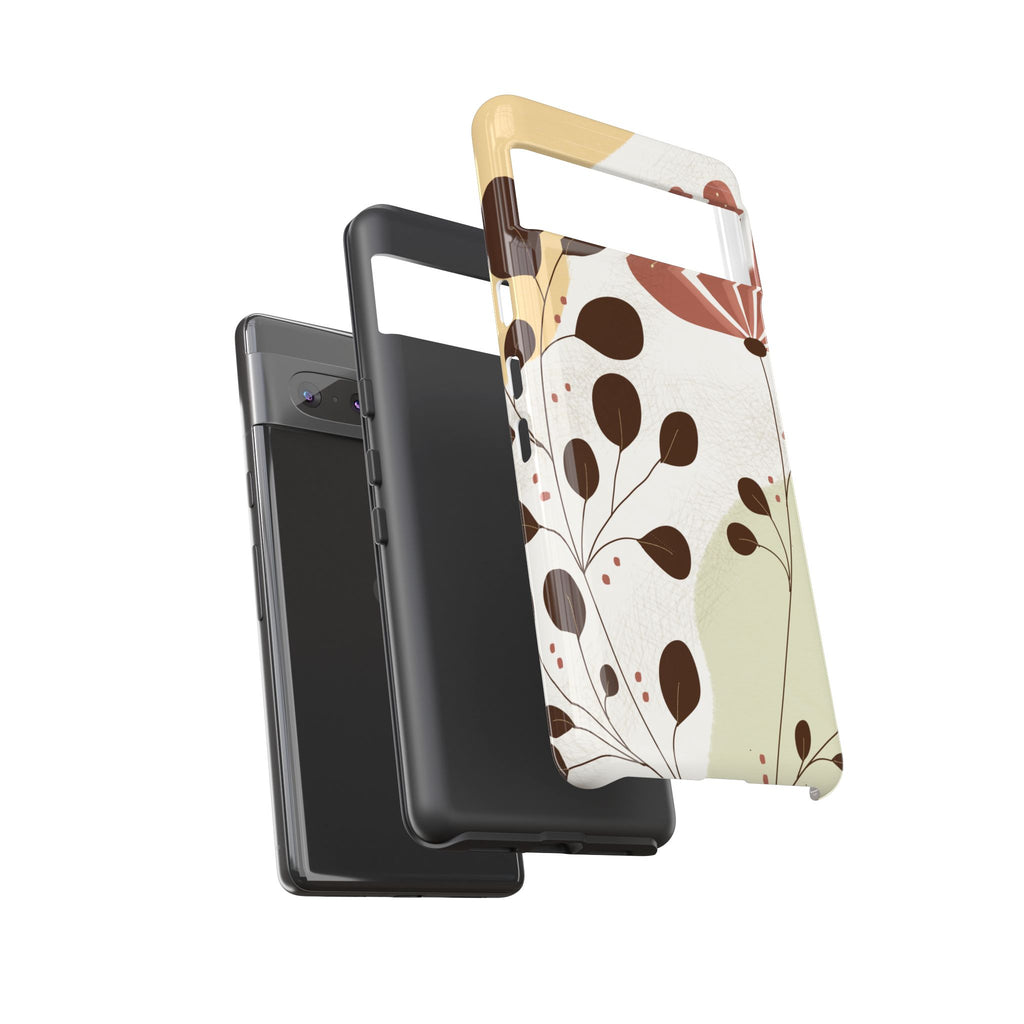 Floral Phone Case - Stylish Tough Cases for Women, Trendy Phone Cover, Gift for Her, Birthday Present, Everyday Use