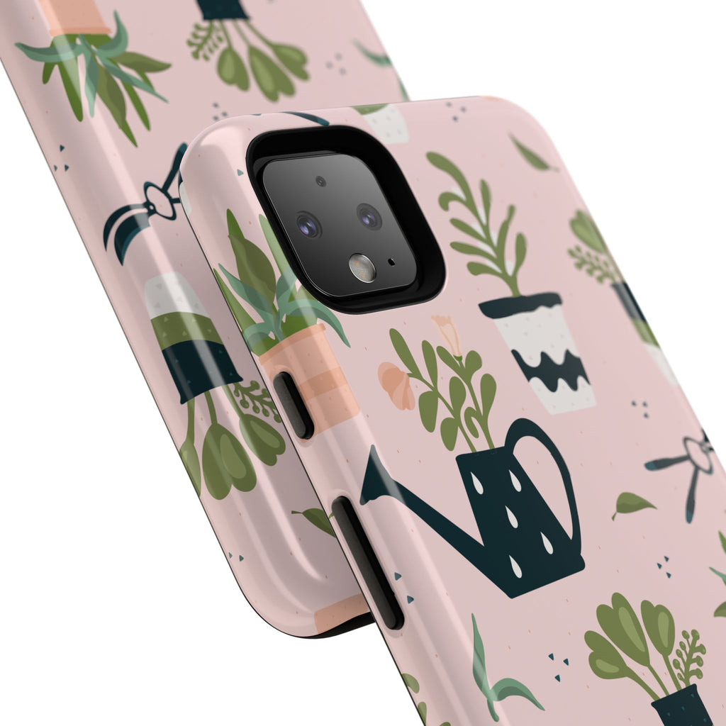 Floral Phone Case, Cute Plant Lover Case, Gift for Gardeners, Phone Cover, Green Thumb Accessories, Mother's Day Gift