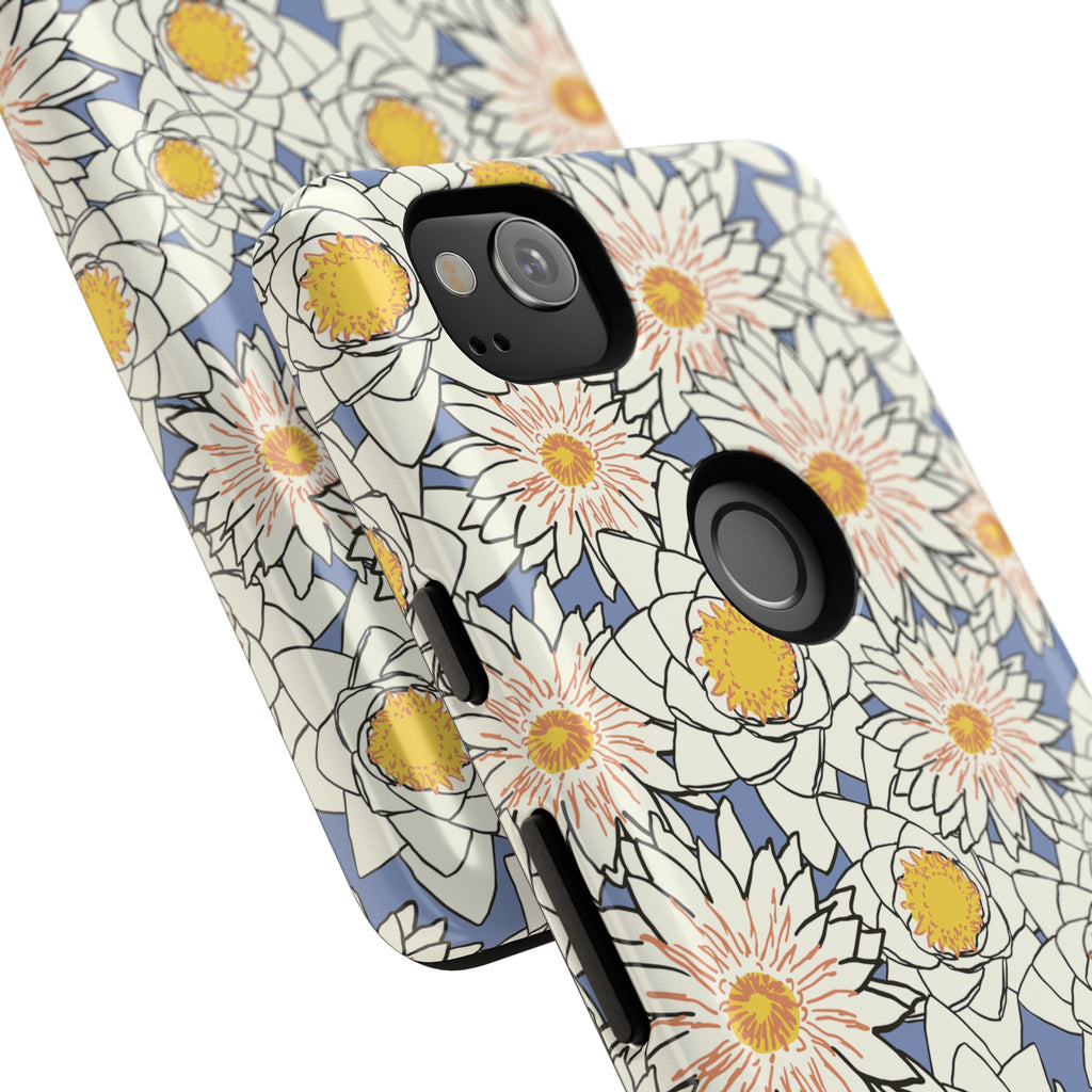 Stylish Phone Case, Floral Protective Cover, Gift for Nature Lovers, Trendy Tech Accessory, Customizable Phone Case