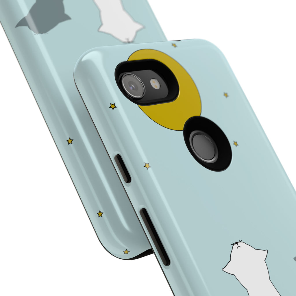 Cute Cat Phone Case, Tough Phone Cover, Pet Lover Gift, Unique Case, Animal Decor, Birthday Gift