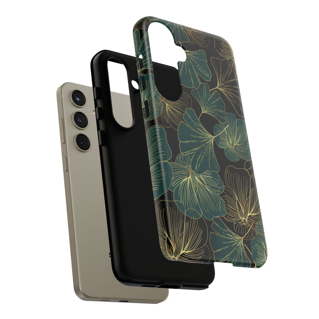Floral Phone Case - Tough Cases, Protective Cover, Stylish Accessory, Gift for Her, Nature-Inspired Design
