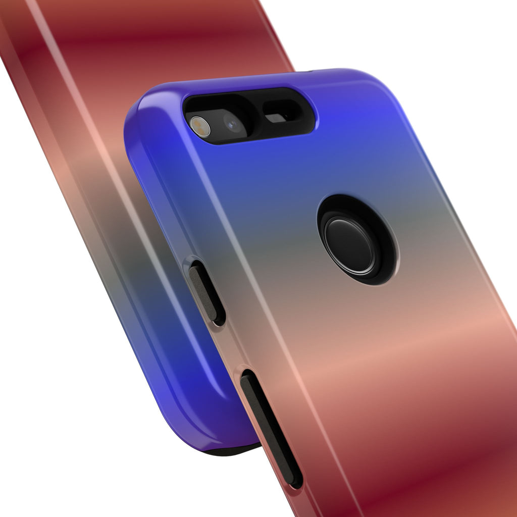 Gradient Phone Case, Tough Cases for iPhone, Stylish Phone Cover, Modern Gradient Design, Durable Protective Case, Gift for Tech Lovers