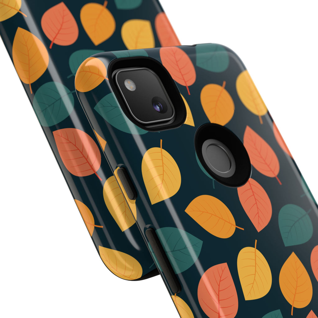 Autumn Leaves Phone Case - Protective Cell Phone Cover, Fall Aesthetic, Nature Lover Gift, Seasonal Accessories, Eco-Friendly Case