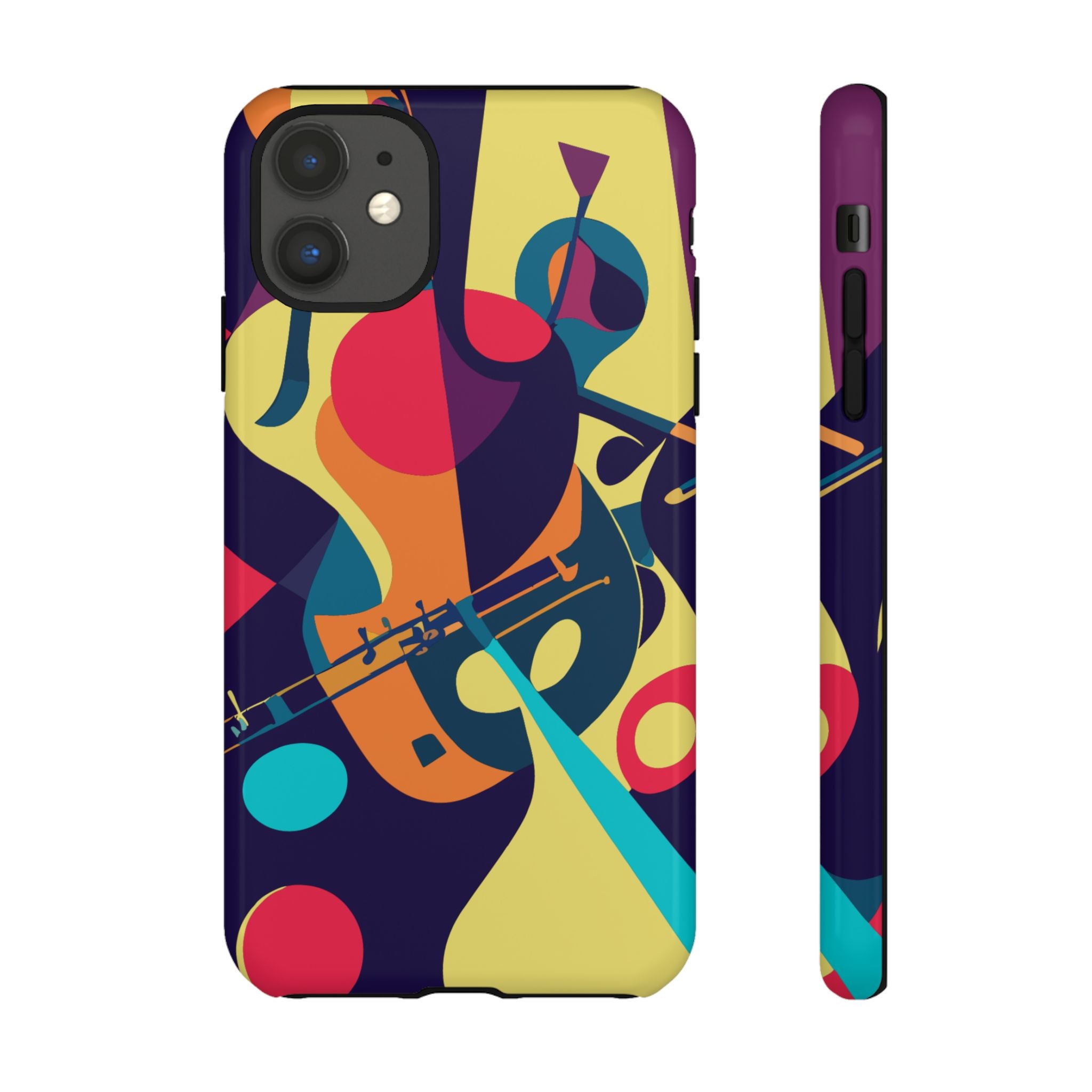 Vibrant Guitar Phone Case - Tough Cases for Music Lovers, Colorful Phone Cover, Gifts for Musicians, Artistic Mobile Accessories, [...]