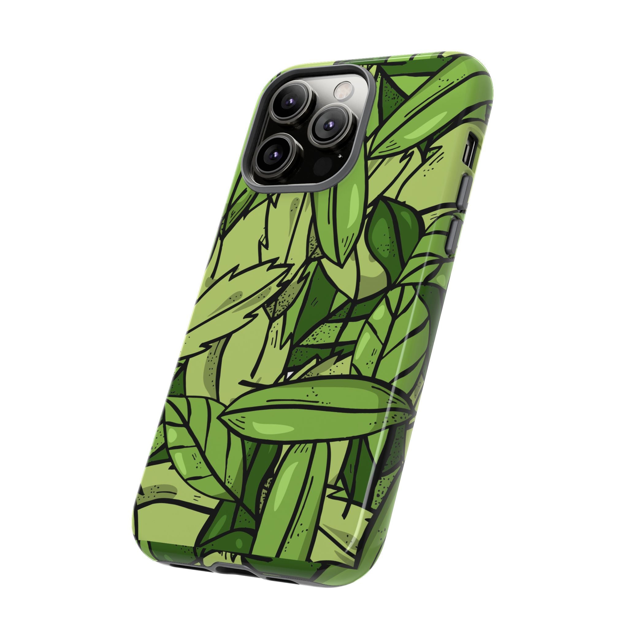 Leafy Green Phone Case - Tough Cases, Eco-Friendly Gadget Cover, Nature-Inspired Accessories, Unique Gift for Nature Lovers, Stylish [...]