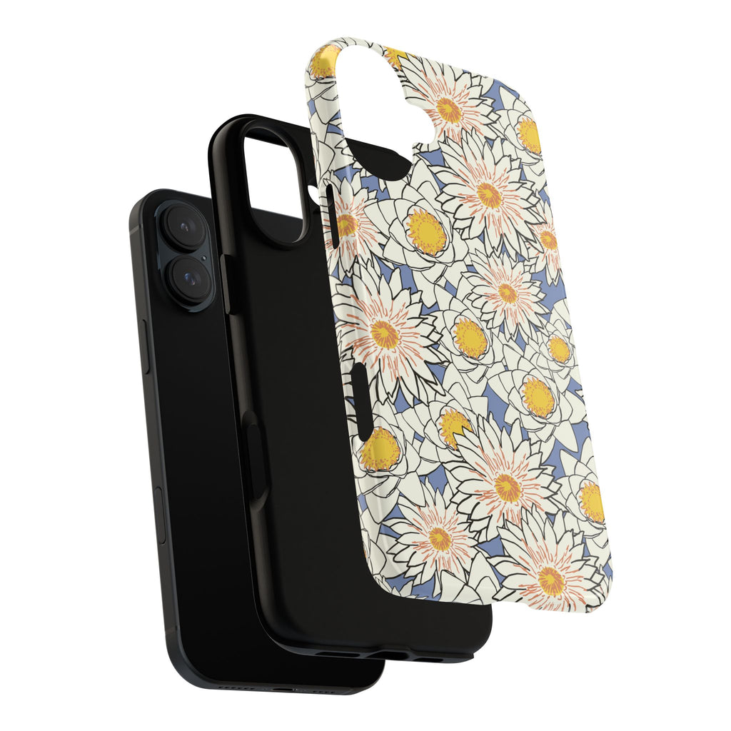 Stylish Phone Case, Floral Protective Cover, Gift for Nature Lovers, Trendy Tech Accessory, Customizable Phone Case