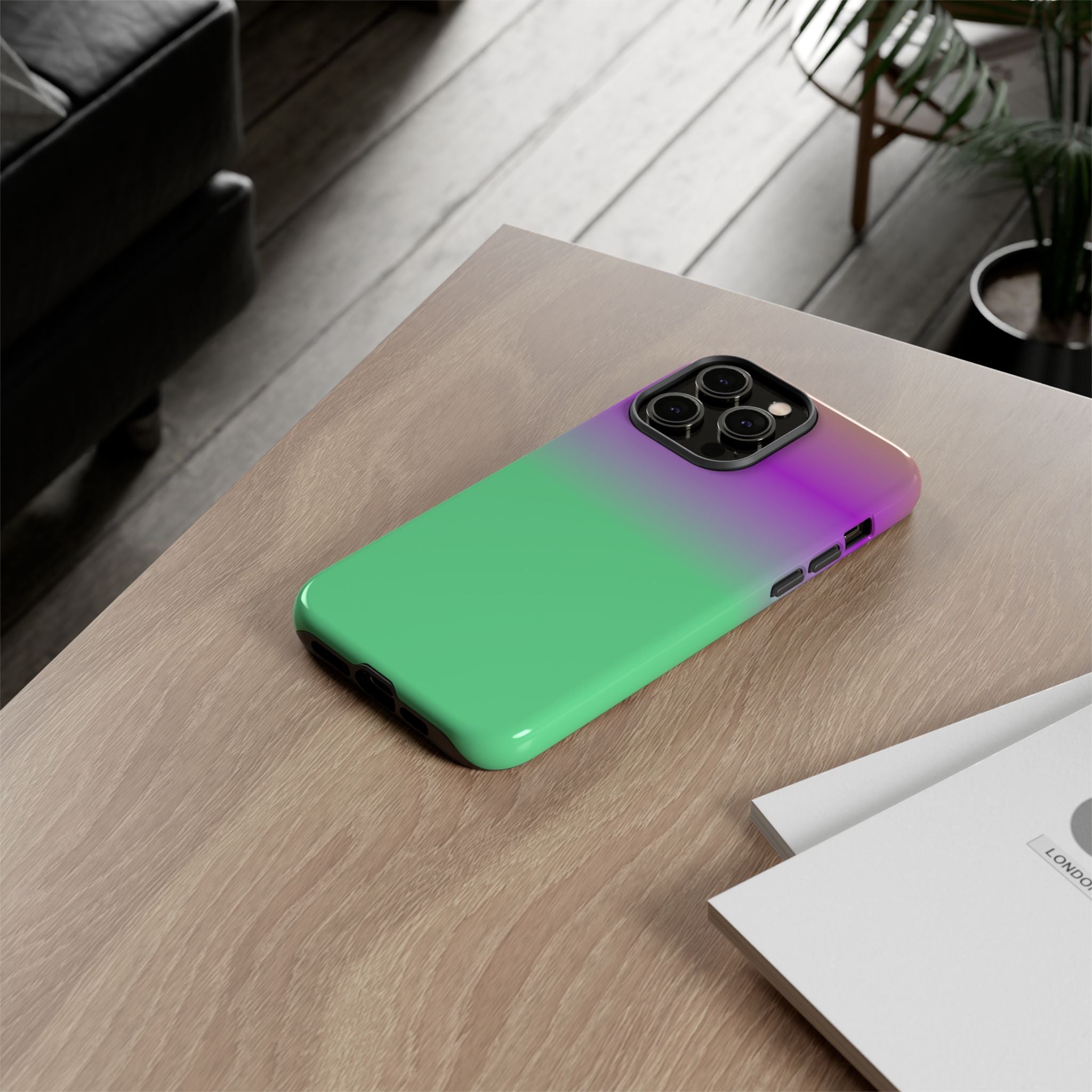 Vibrant Phone Case, Stylish Tech Accessory, Fun Gift Idea, Unique Mobile Cover, Trendy Gradient Design