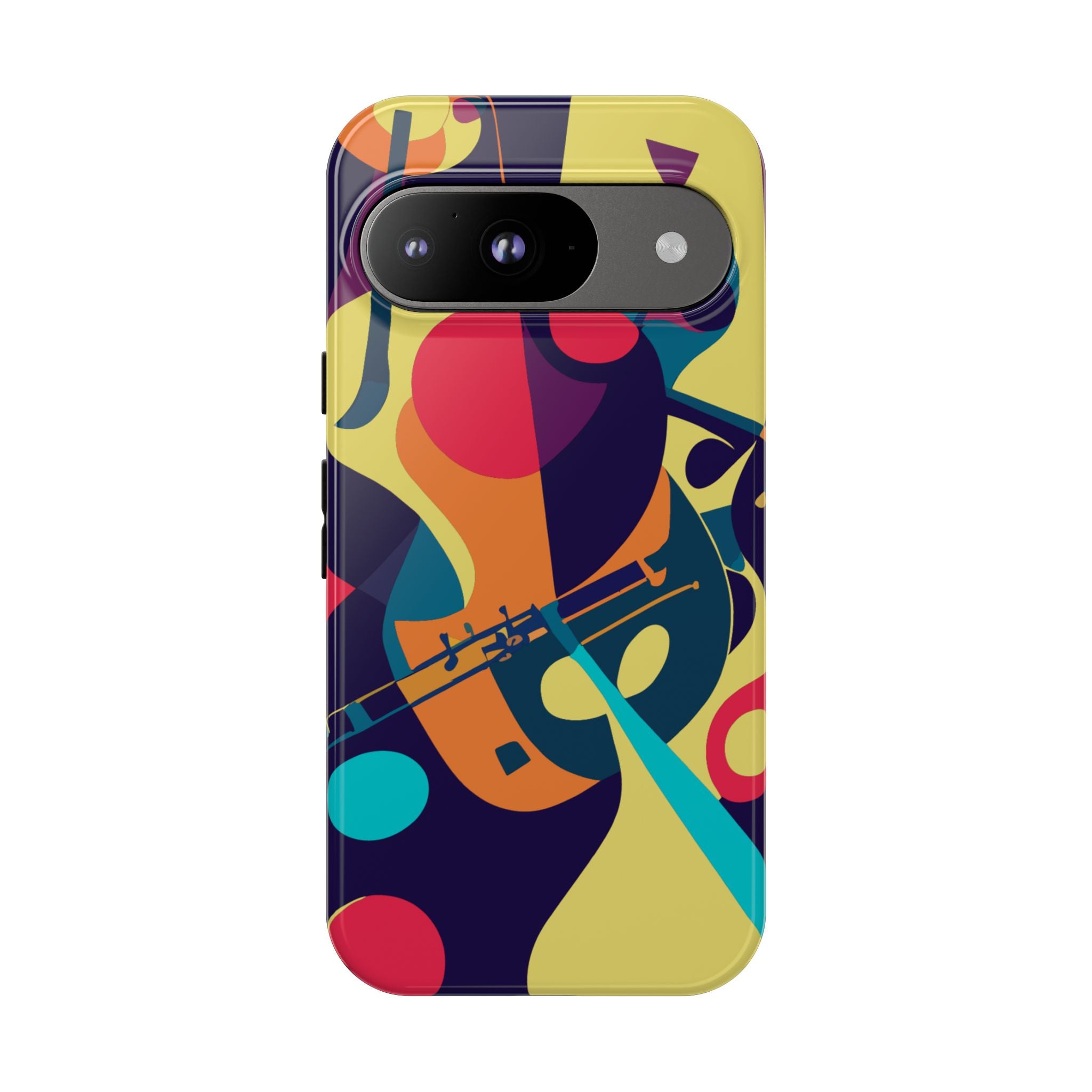 Vibrant Guitar Phone Case - Tough Cases for Music Lovers, Colorful Phone Cover, Gifts for Musicians, Artistic Mobile Accessories, [...]