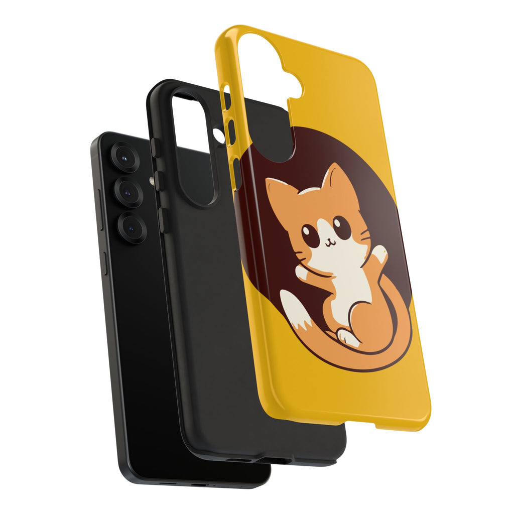 Cute Cat Phone Case | Tough Cases for Cat Lovers, Animal Design, Fun Gift, Unique Case, Durable Protection