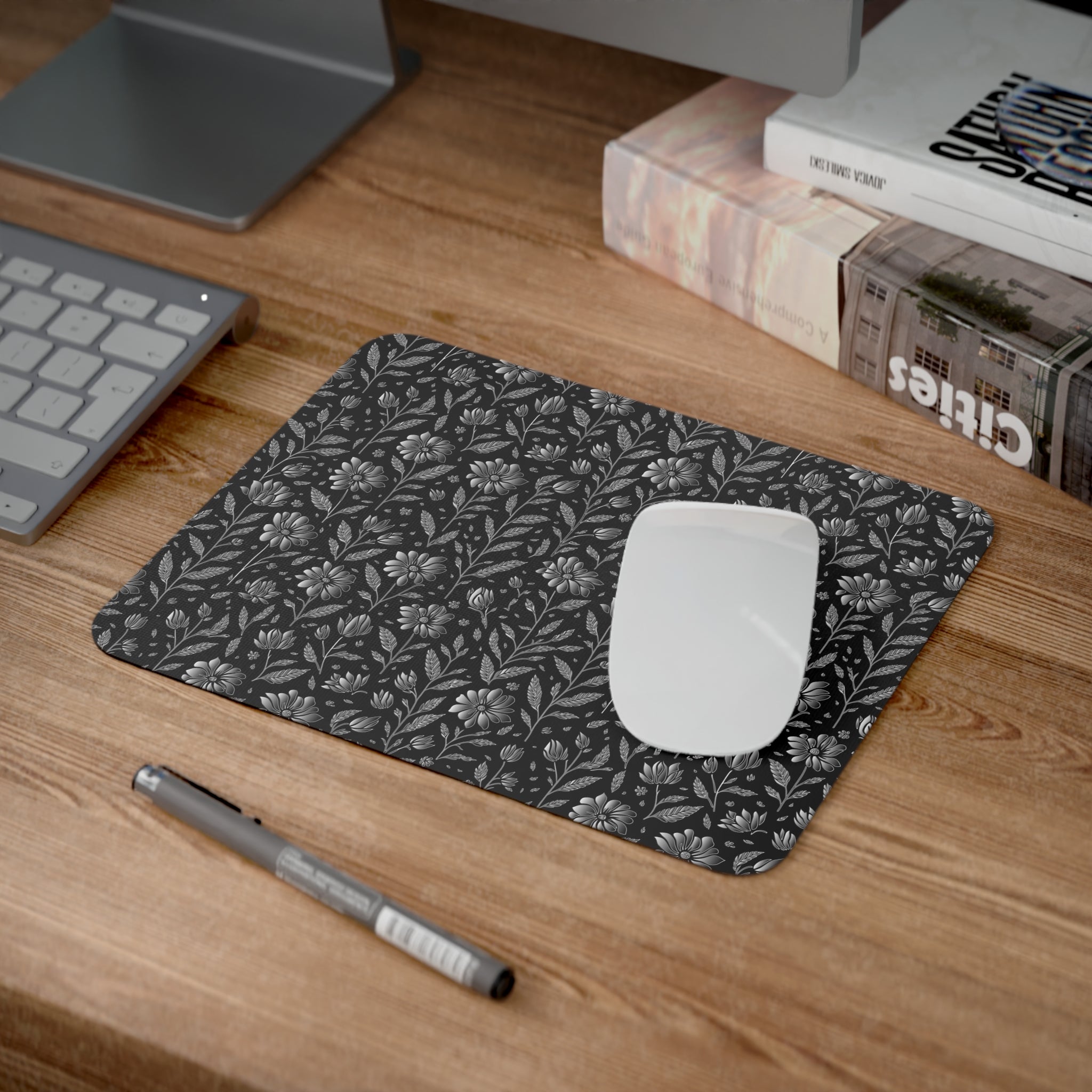 Floral Design Desk Mouse Pad | Chic Office Decor, Gift for Students, Work from Home Essentials, Stylish Computer Accessory, Elegant [...]