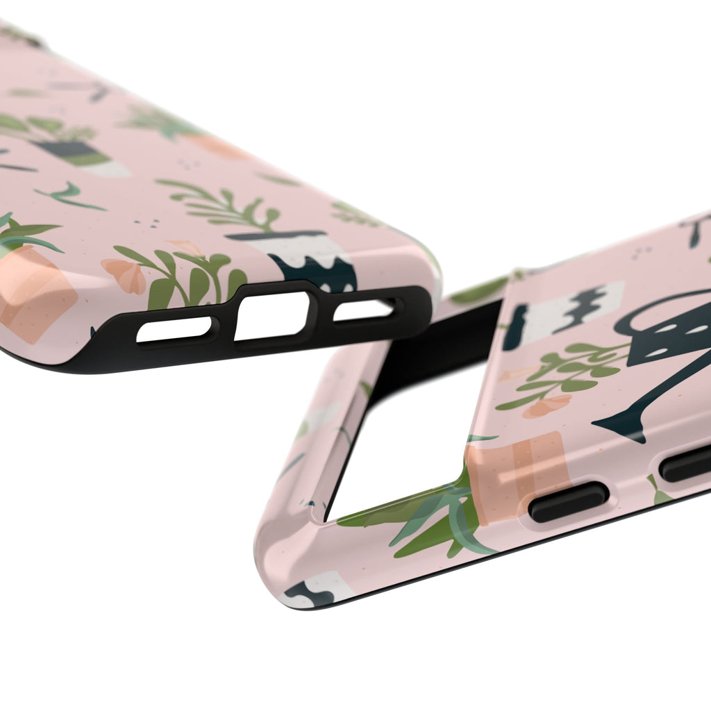 Floral Phone Case, Cute Plant Lover Case, Gift for Gardeners, Phone Cover, Green Thumb Accessories, Mother's Day Gift