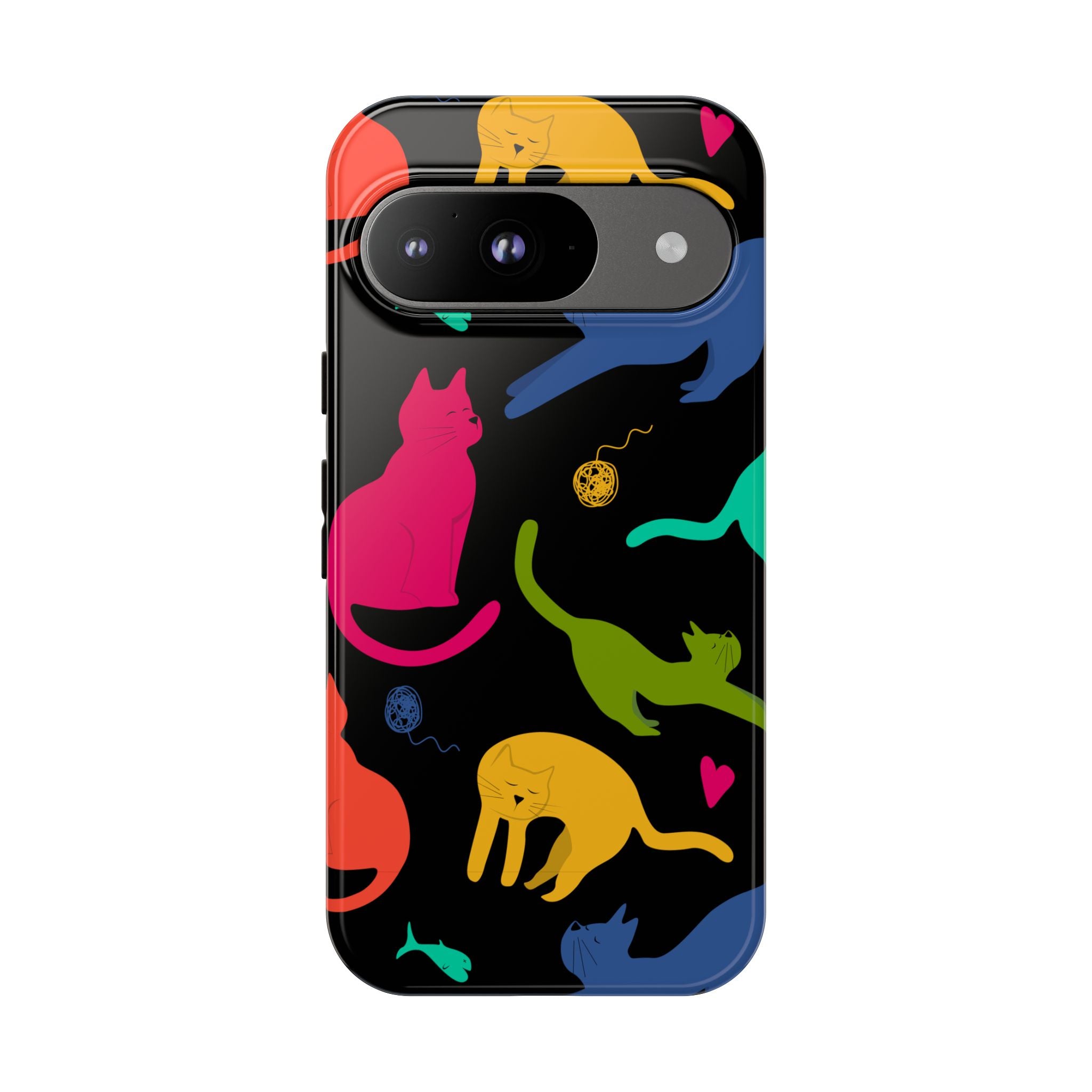 Colorful Cat Phone Case - Fun Pet Lover Accessory, Paw-some Gift for Cat Owners, Colorful Protective Cover, Cute Animal Phone [...]