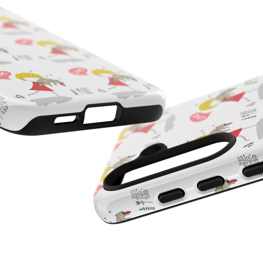 Love-Themed Phone Case | Cute Pet Lover Accessory, Perfect Gift for Birthdays, Anniversaries, Animal Lovers, Valentine's Day