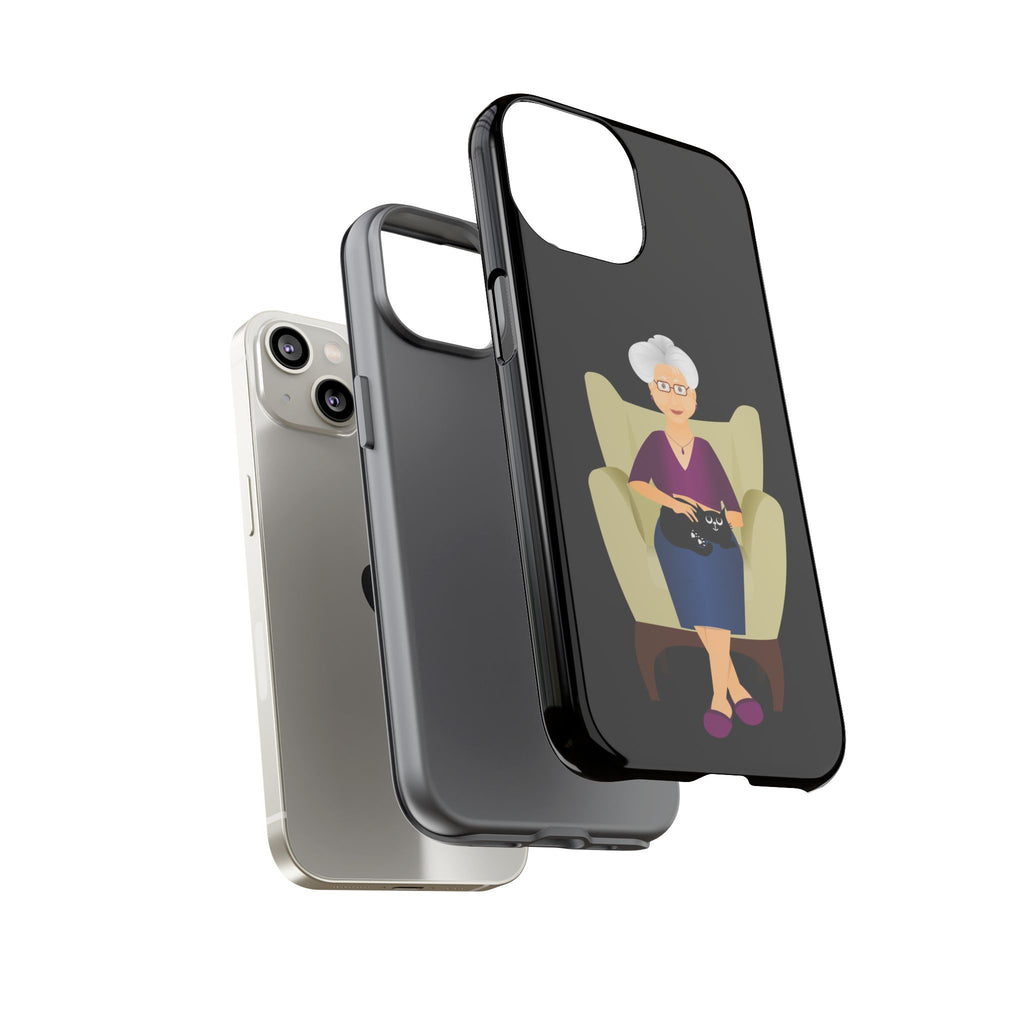 Grandma Phone Case, Tough Phone Cover for Grandparents, Durable Case for Seniors, Unique Gift for Grandmother, Personalized Tech Accessory