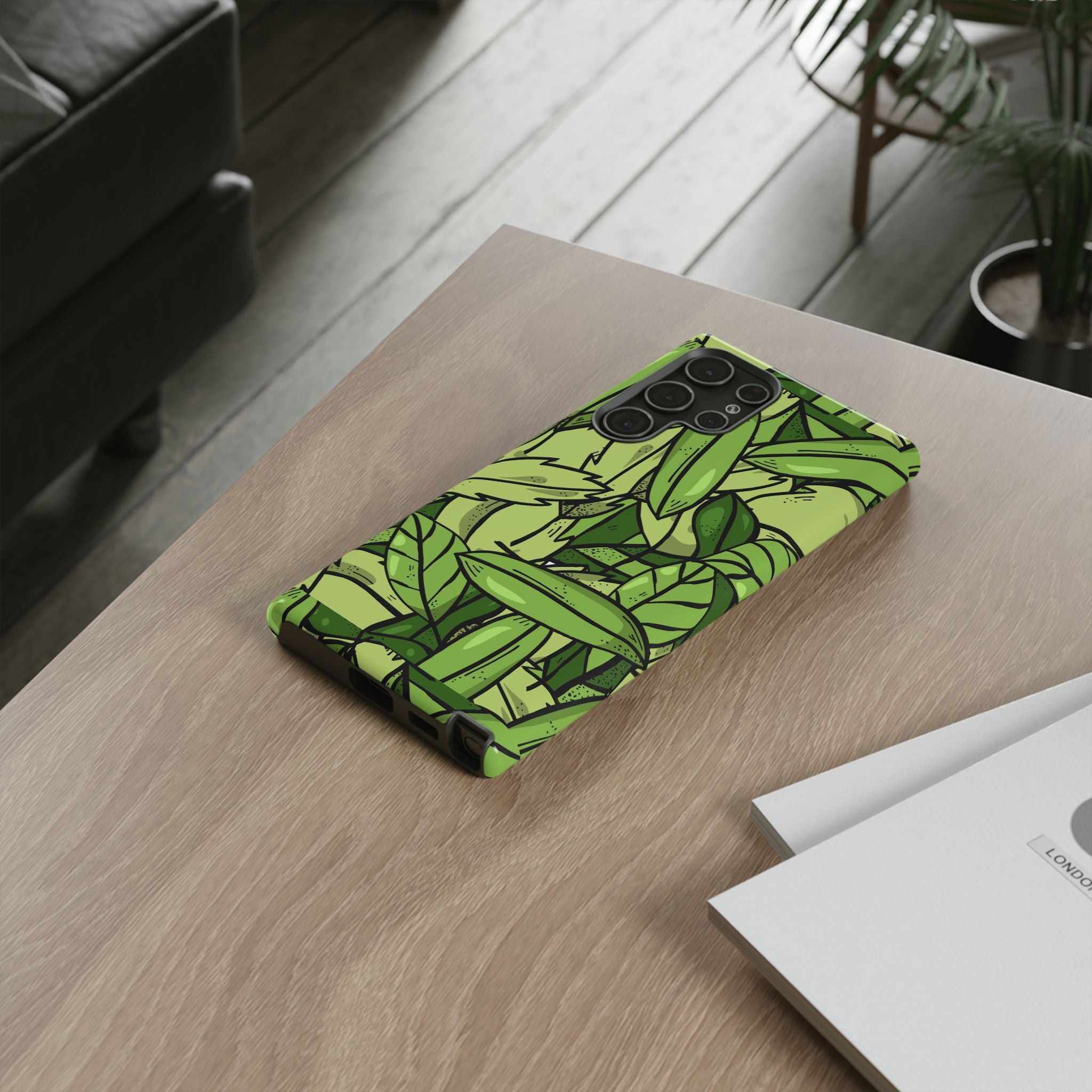 Leafy Green Phone Case - Tough Cases, Eco-Friendly Gadget Cover, Nature-Inspired Accessories, Unique Gift for Nature Lovers, Stylish [...]