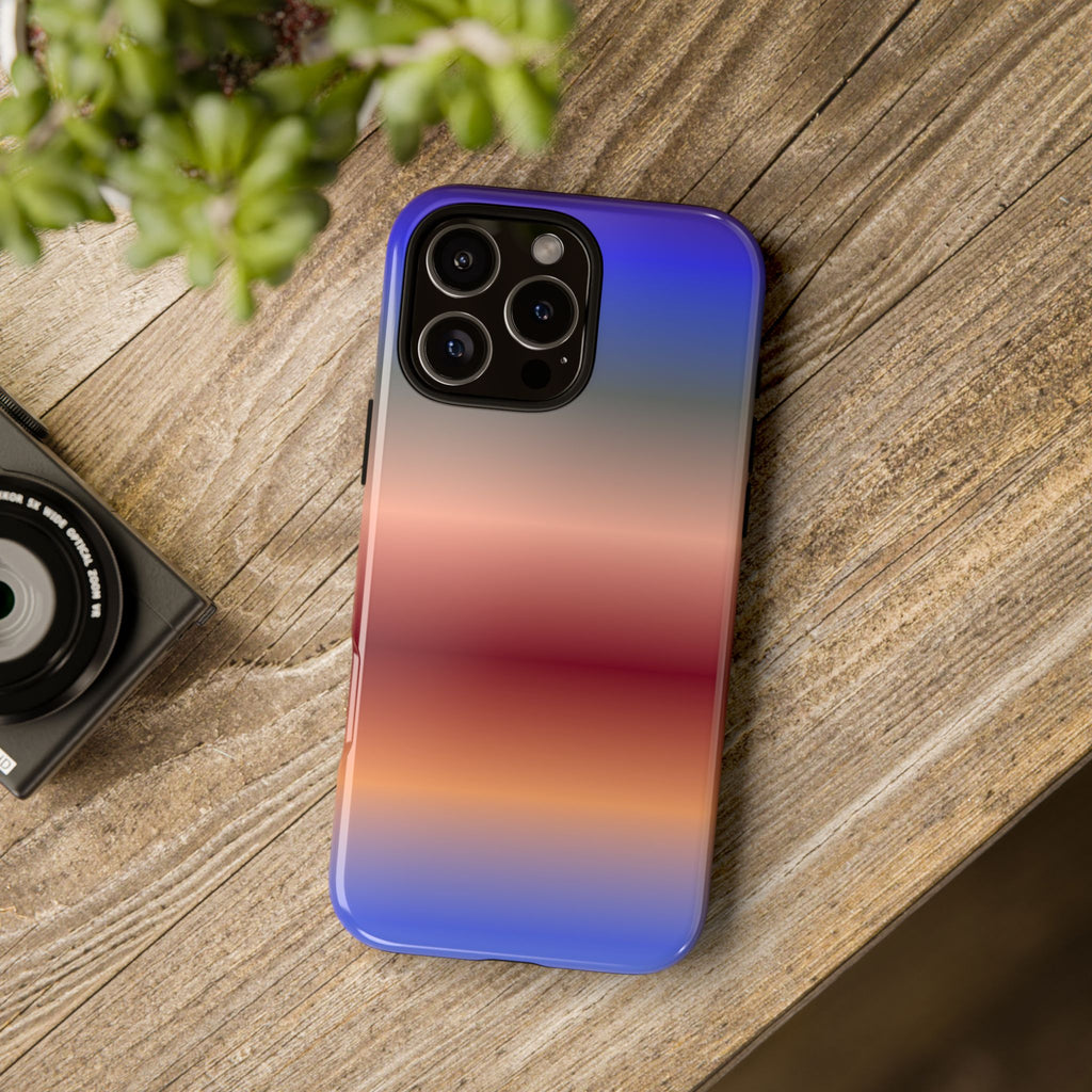 Gradient Phone Case, Tough Cases for iPhone, Stylish Phone Cover, Modern Gradient Design, Durable Protective Case, Gift for Tech Lovers