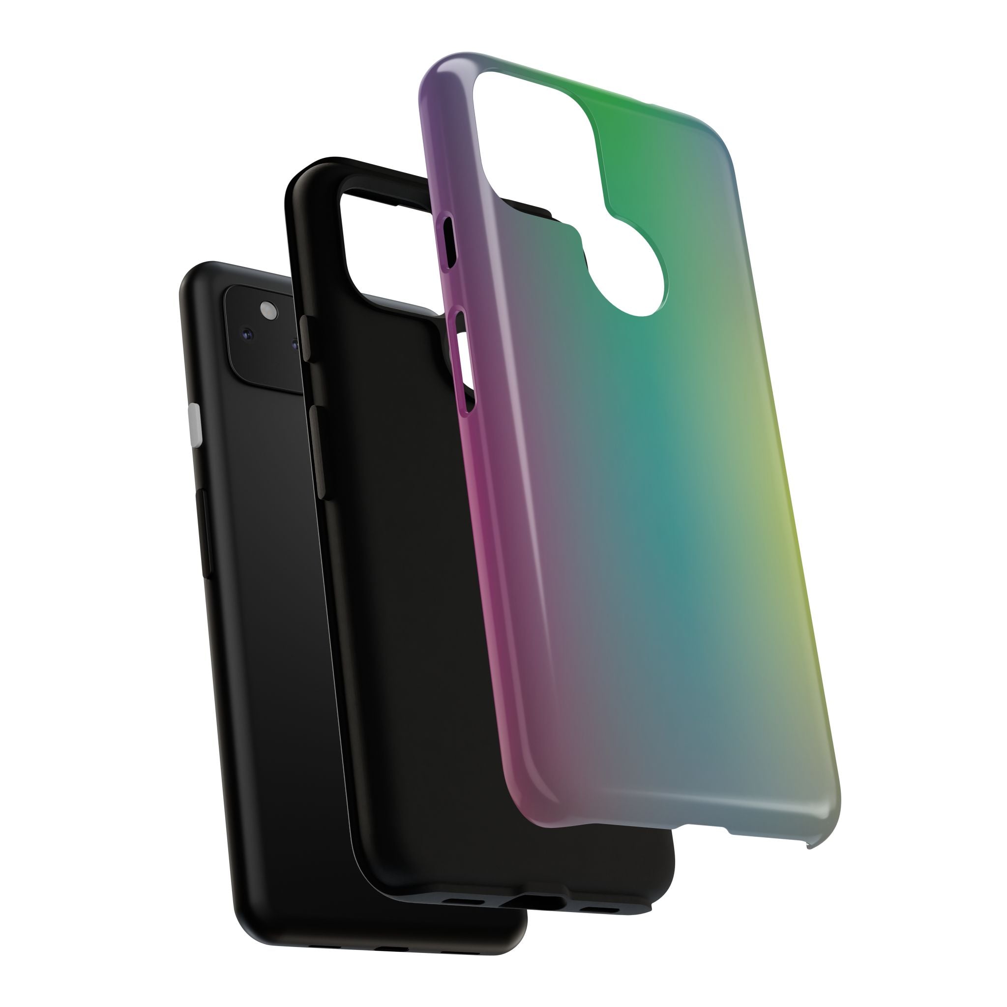 Gradient Phone Case, Tough Cases, Stylish Phone Protector, Unique Phone Cover, Gift for Tech Lovers, Colorful Phone Accessory