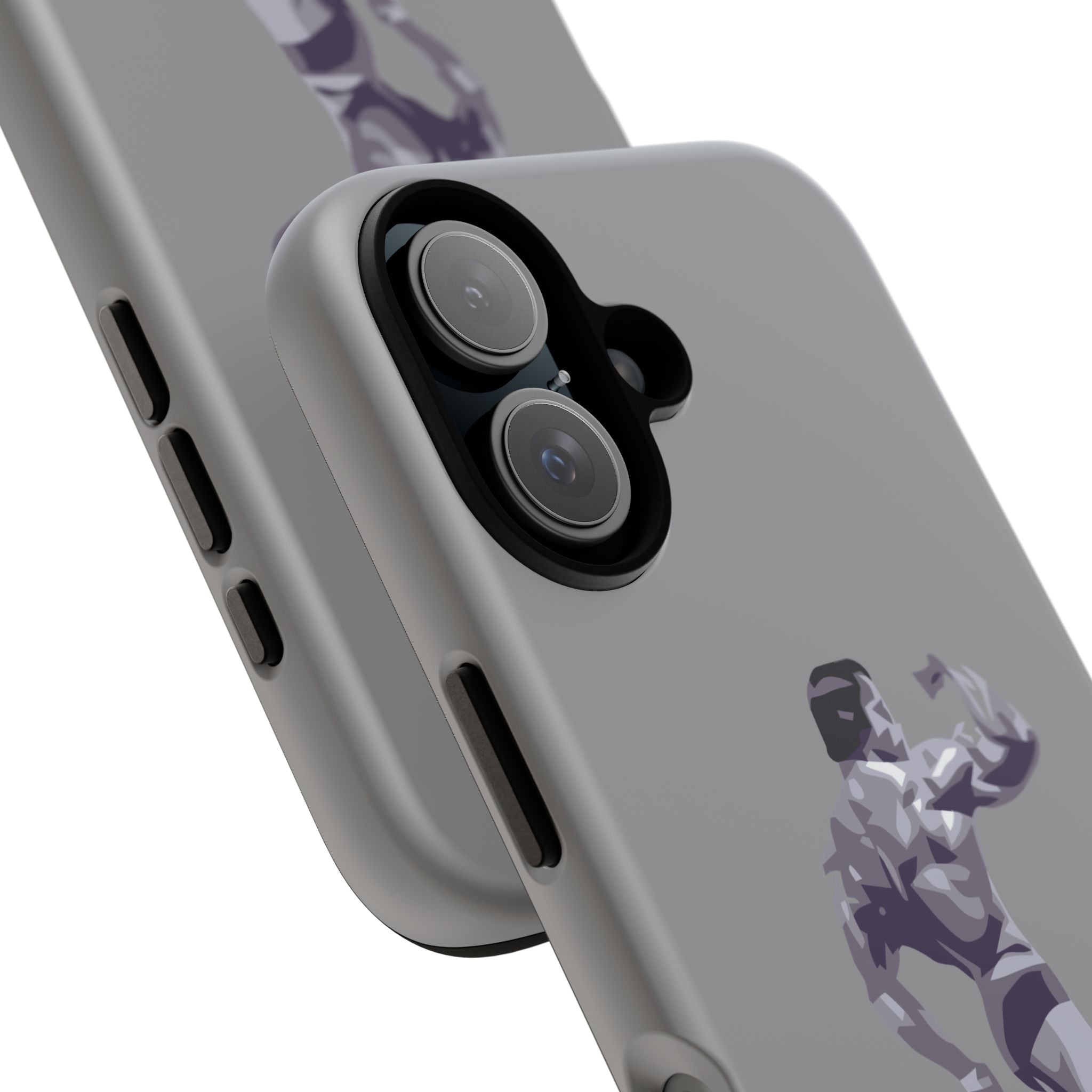 Muscle Man Phone Case - Tough Cases, Martial Arts Gift, Gym Lover Accessories, Inspirational Phone Cover, Unique Tech Gift