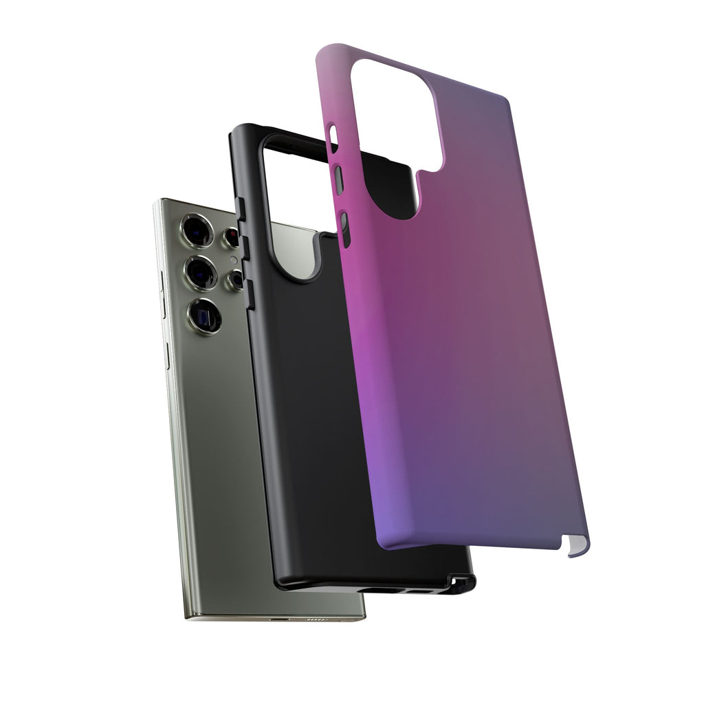 Stylish Phone Case, Tough Phone Cover, Gradient Phone Protector, Customizable Phone Shell, Durable Phone Accessory