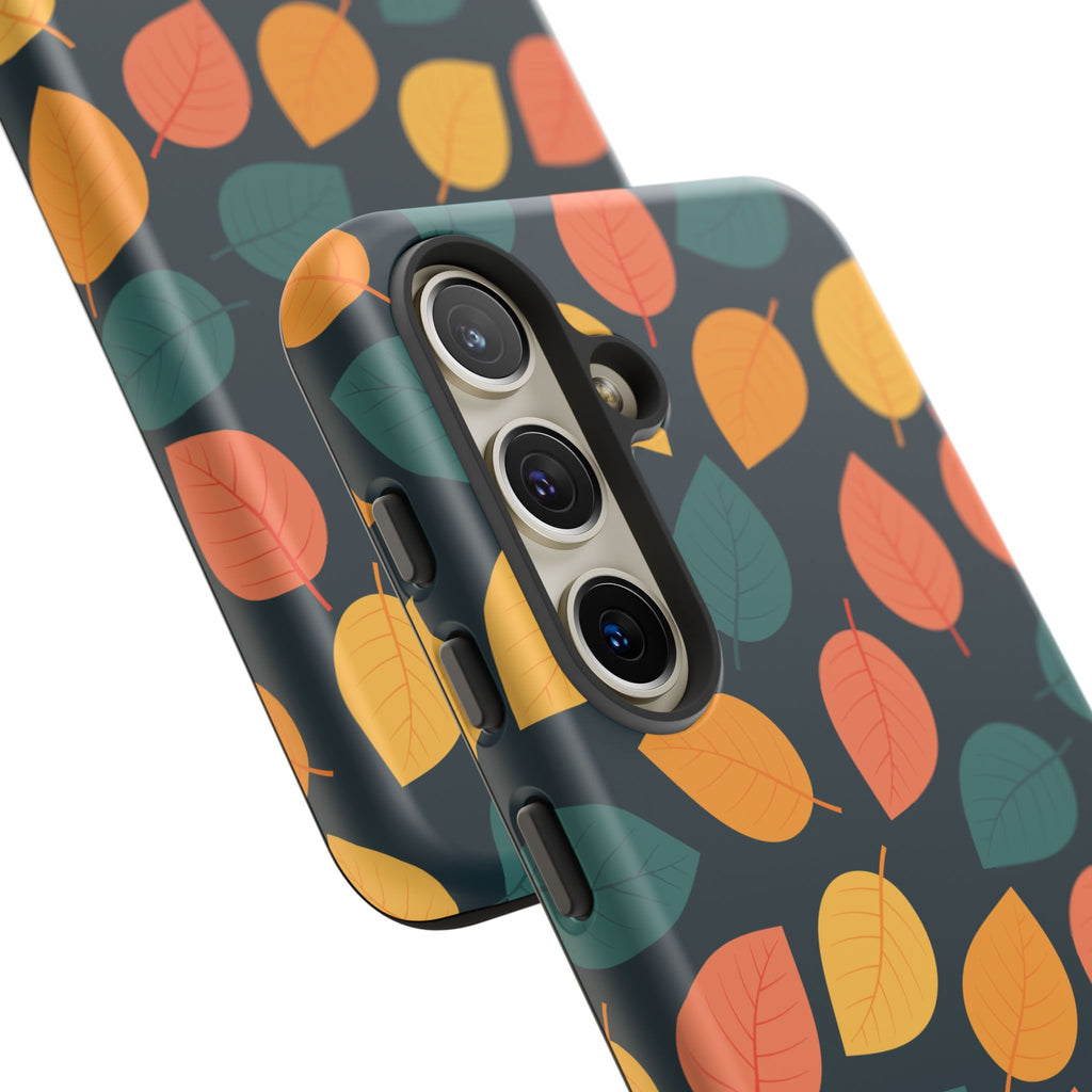 Autumn Leaves Phone Case - Protective Cell Phone Cover, Fall Aesthetic, Nature Lover Gift, Seasonal Accessories, Eco-Friendly Case