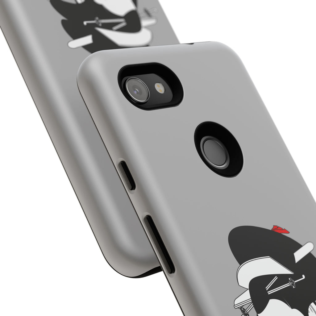 Stylish Phone Case with Japanese Geisha Design, Tough Phone Case, Cute Phone Cover, Japanese Art, Ethnic Style