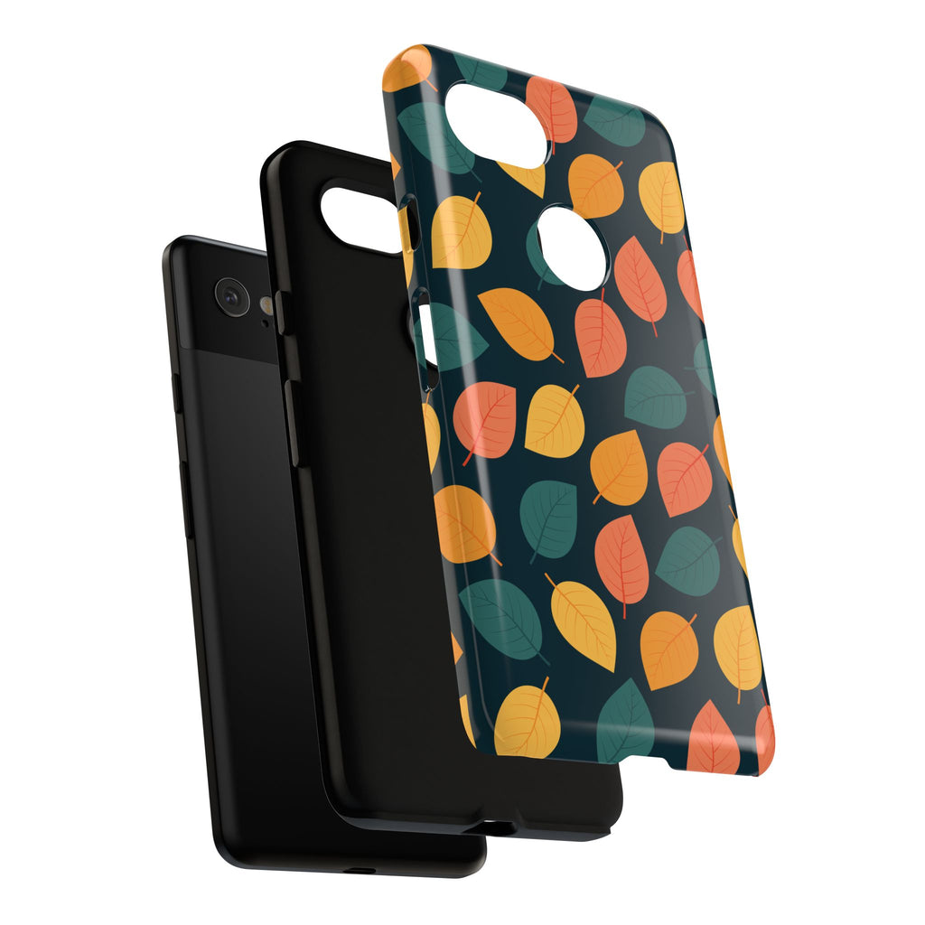 Autumn Leaves Phone Case - Protective Cell Phone Cover, Fall Aesthetic, Nature Lover Gift, Seasonal Accessories, Eco-Friendly Case