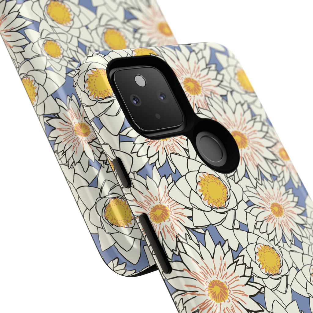 Stylish Phone Case, Floral Protective Cover, Gift for Nature Lovers, Trendy Tech Accessory, Customizable Phone Case