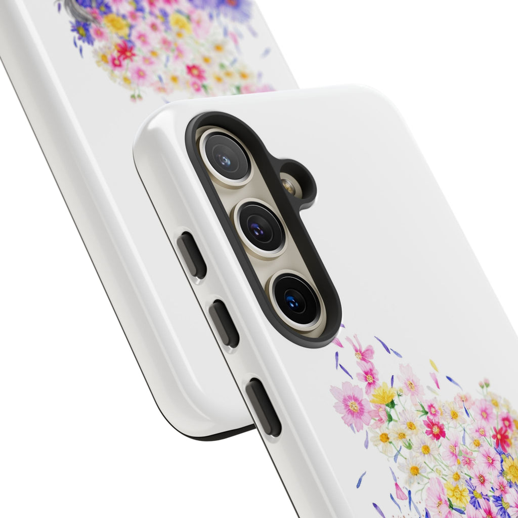 Floral Phone Case | Tough Cases | Cute Floral Design, Gift for Her, Spring Accessory, Mother's Day Gift, Stylish Protection