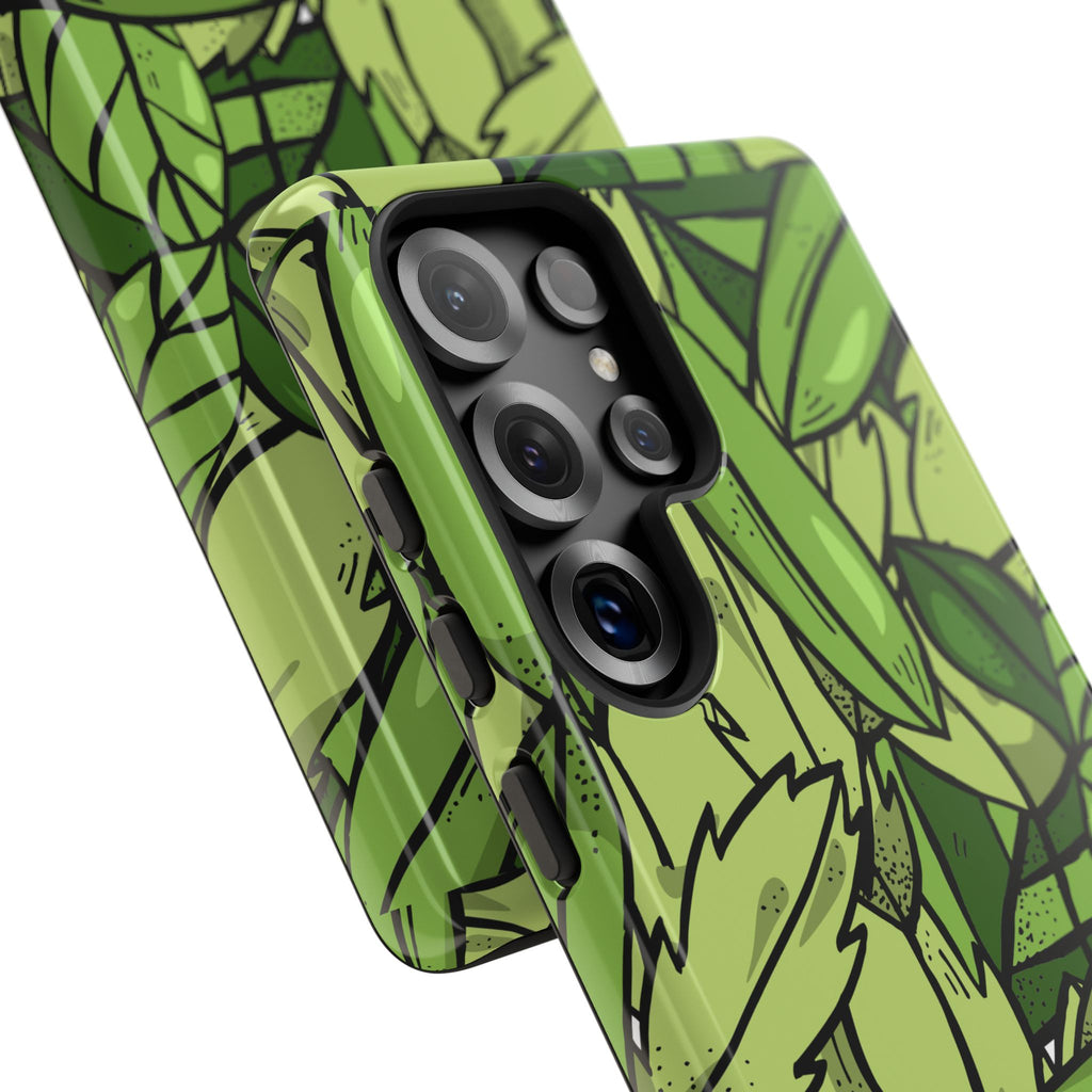 Leafy Green Phone Case - Tough Cases, Eco-Friendly Gadget Cover, Nature-Inspired Accessories, Unique Gift for Nature Lovers, Stylish [...]