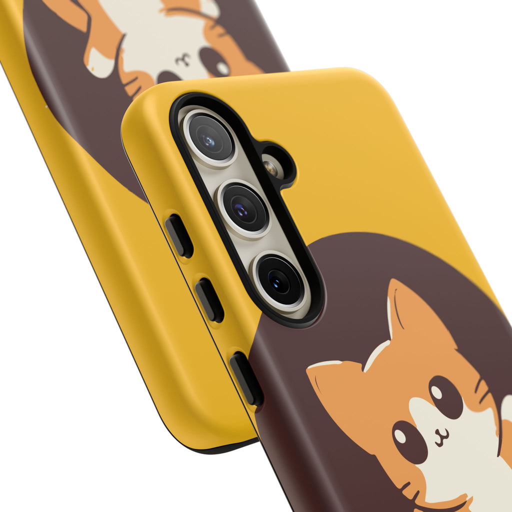 Cute Cat Phone Case | Tough Cases for Cat Lovers, Animal Design, Fun Gift, Unique Case, Durable Protection