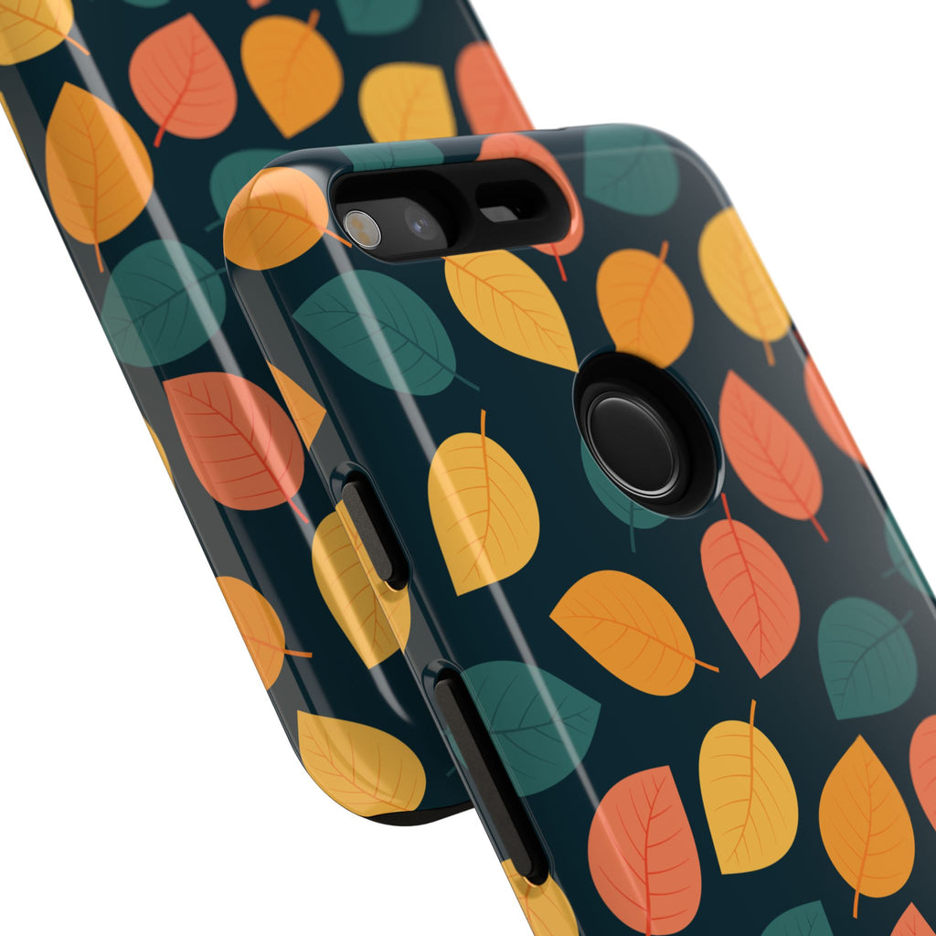 Autumn Leaves Phone Case - Protective Cell Phone Cover, Fall Aesthetic, Nature Lover Gift, Seasonal Accessories, Eco-Friendly Case