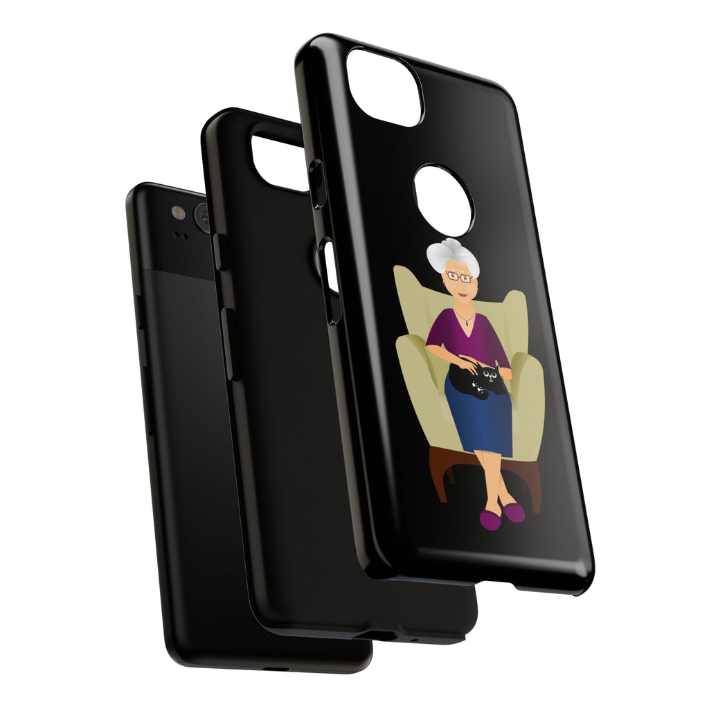 Grandma Phone Case, Tough Phone Cover for Grandparents, Durable Case for Seniors, Unique Gift for Grandmother, Personalized Tech Accessory