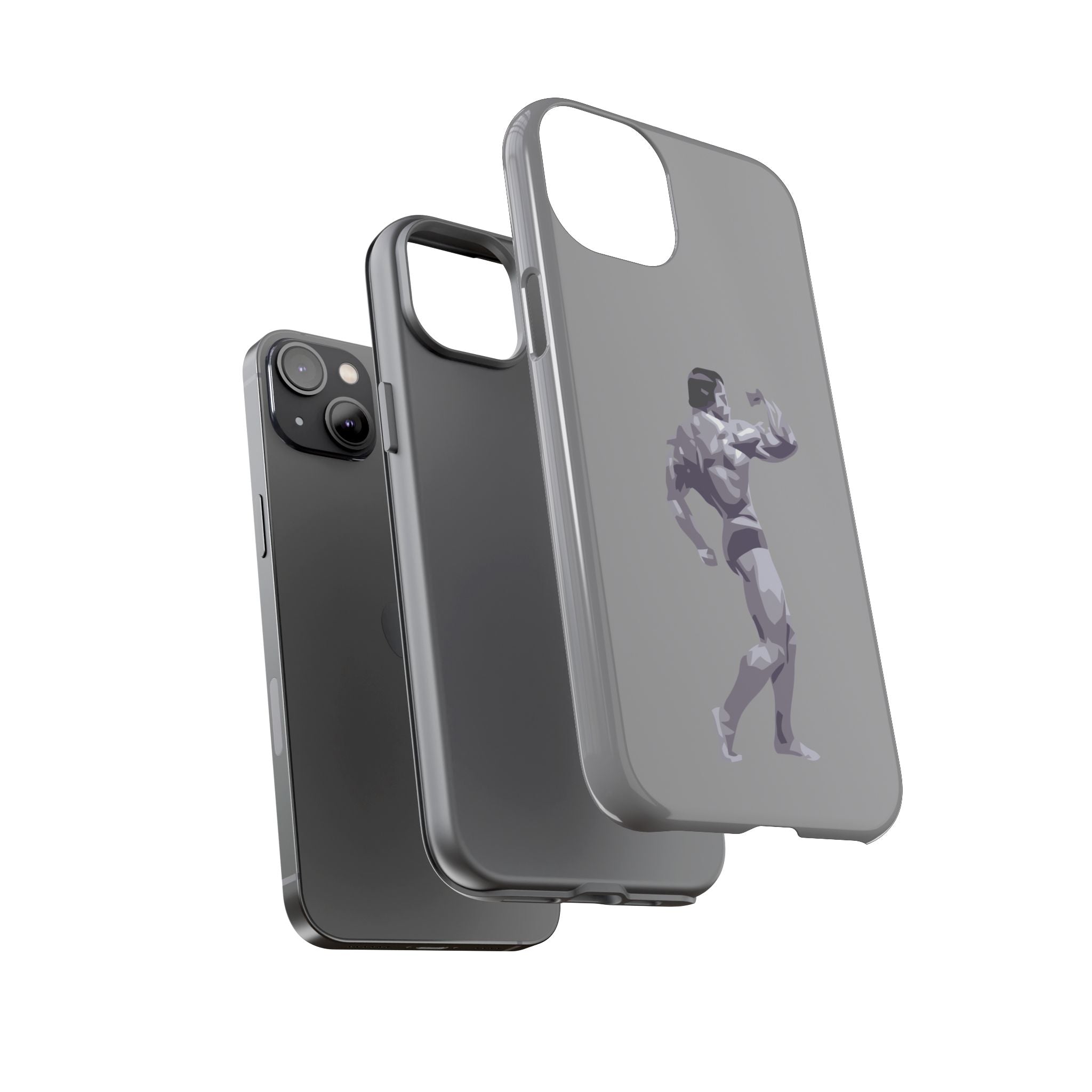 Muscle Man Phone Case - Tough Cases, Martial Arts Gift, Gym Lover Accessories, Inspirational Phone Cover, Unique Tech Gift