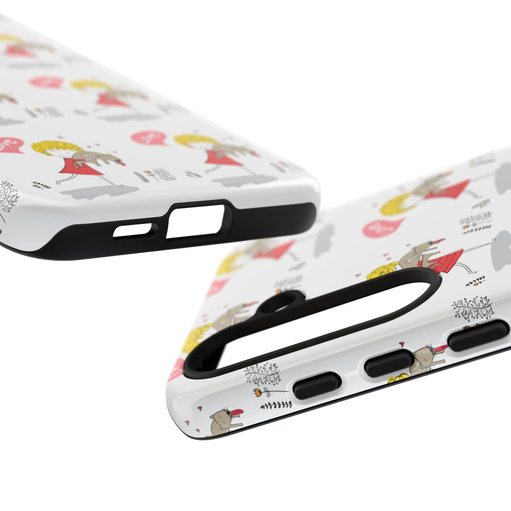 Love-Themed Phone Case | Cute Pet Lover Accessory, Perfect Gift for Birthdays, Anniversaries, Animal Lovers, Valentine's Day
