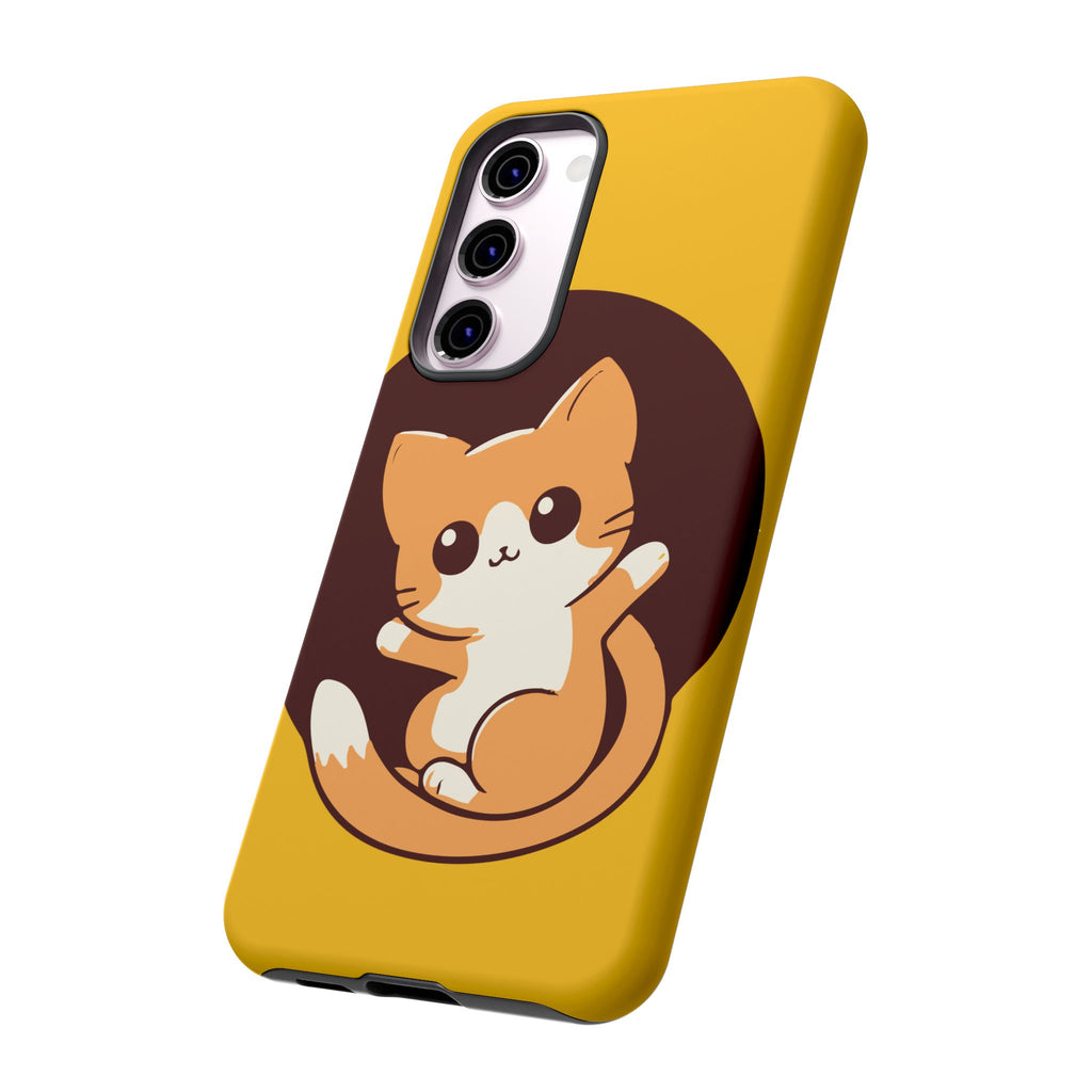 Cute Cat Phone Case | Tough Cases for Cat Lovers, Animal Design, Fun Gift, Unique Case, Durable Protection