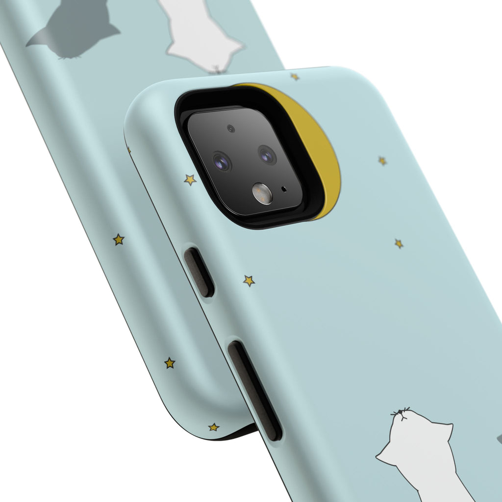 Cute Cat Phone Case, Tough Phone Cover, Pet Lover Gift, Unique Case, Animal Decor, Birthday Gift