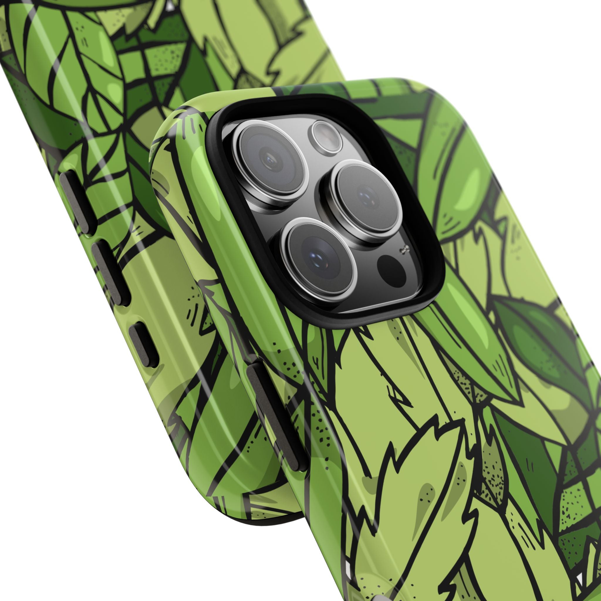 Leafy Green Phone Case - Tough Cases, Eco-Friendly Gadget Cover, Nature-Inspired Accessories, Unique Gift for Nature Lovers, Stylish [...]