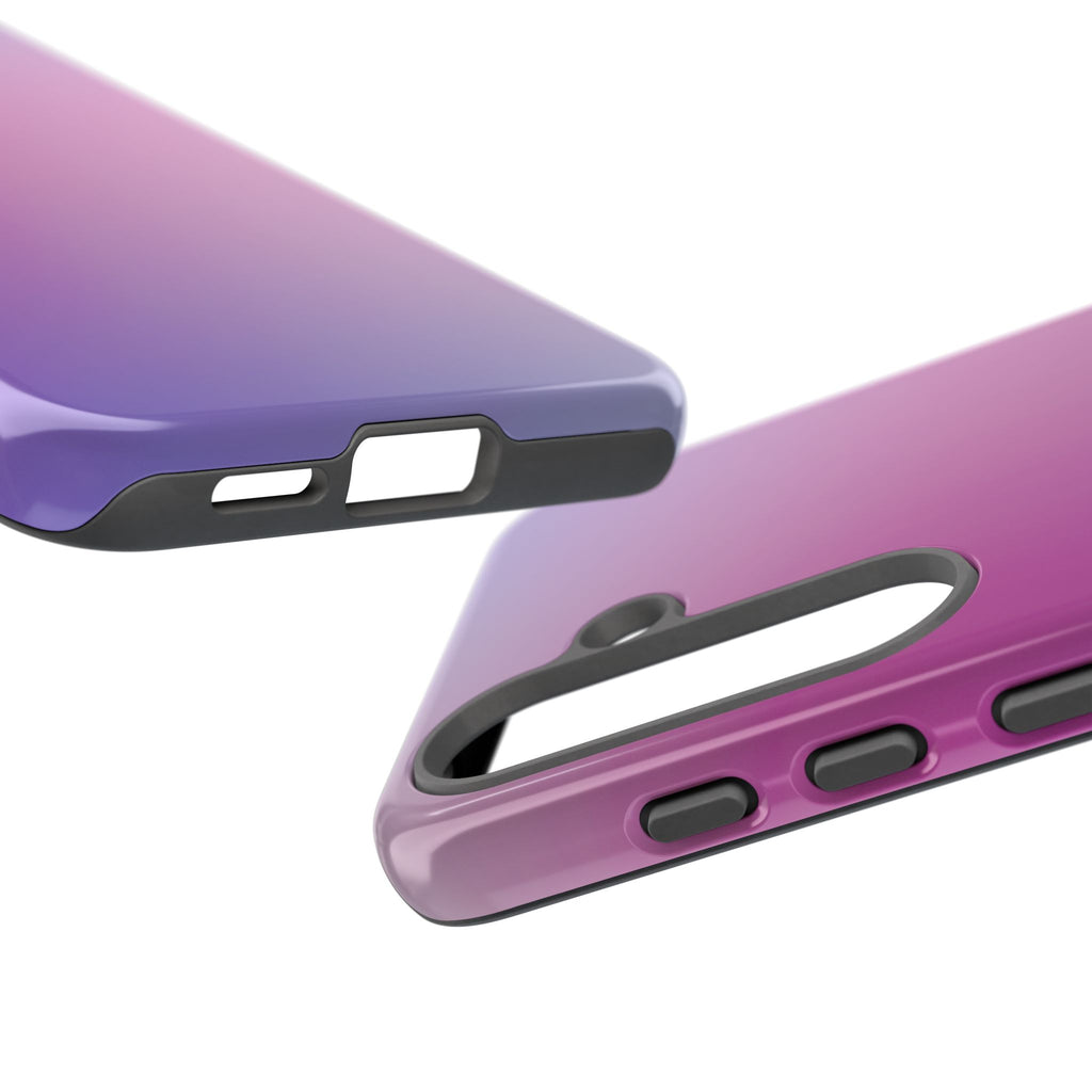 Stylish Phone Case, Tough Phone Cover, Gradient Phone Protector, Customizable Phone Shell, Durable Phone Accessory