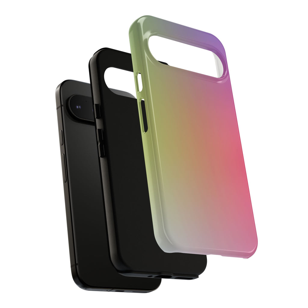 Gradient Phone Case, Tough Cases, Colorful Tech Accessory, Modern Phone Protection, Trendy Gift for Friends, Birthday, Holidays
