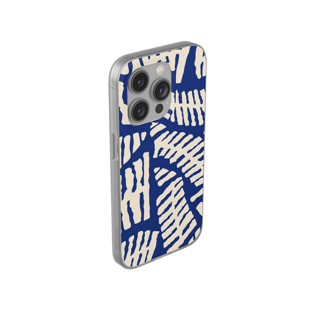 Stylish Flexi Cases for Smartphones, Artistic Phone Cover, Modern Design, Unique Gift for Her, Trendy Accessories