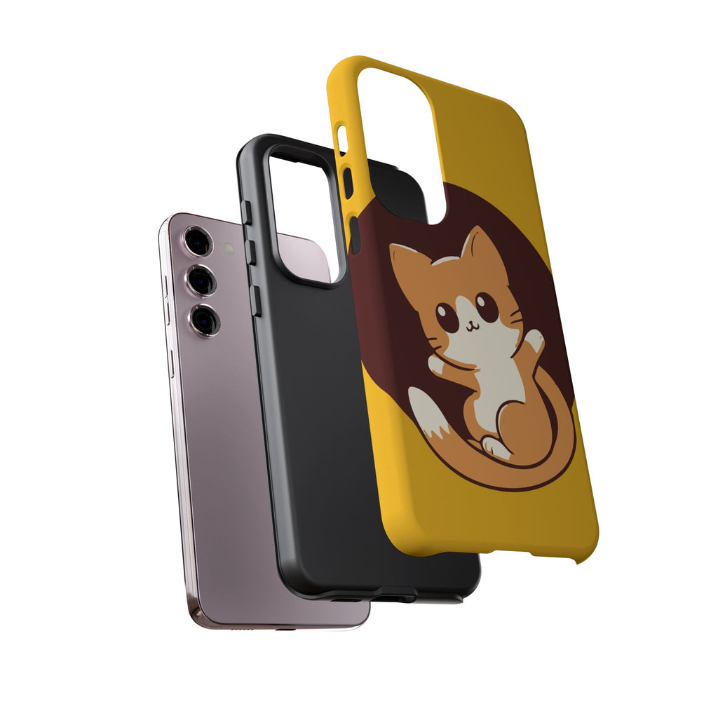 Cute Cat Phone Case | Tough Cases for Cat Lovers, Animal Design, Fun Gift, Unique Case, Durable Protection