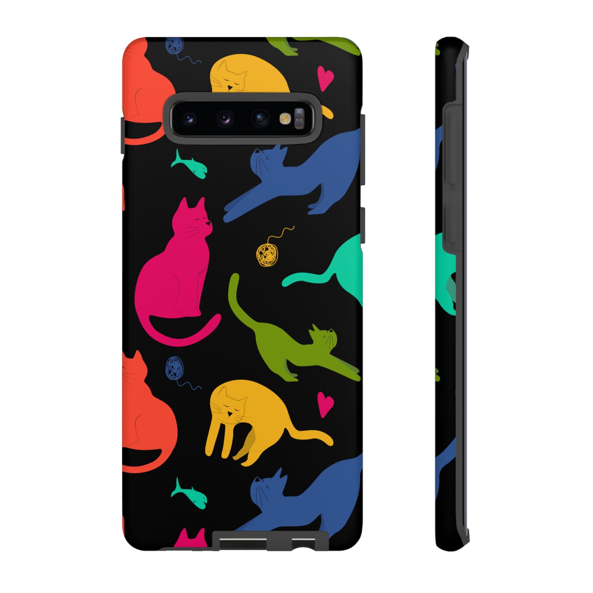 Colorful Cat Phone Case - Fun Pet Lover Accessory, Paw-some Gift for Cat Owners, Colorful Protective Cover, Cute Animal Phone [...]