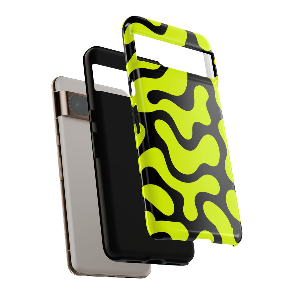 Bold Pattern Phone Case, Stylish Protective Cover, Unique Gift for Tech Lovers, Trendy Mobile Accessory, Rejuvenate Your Style