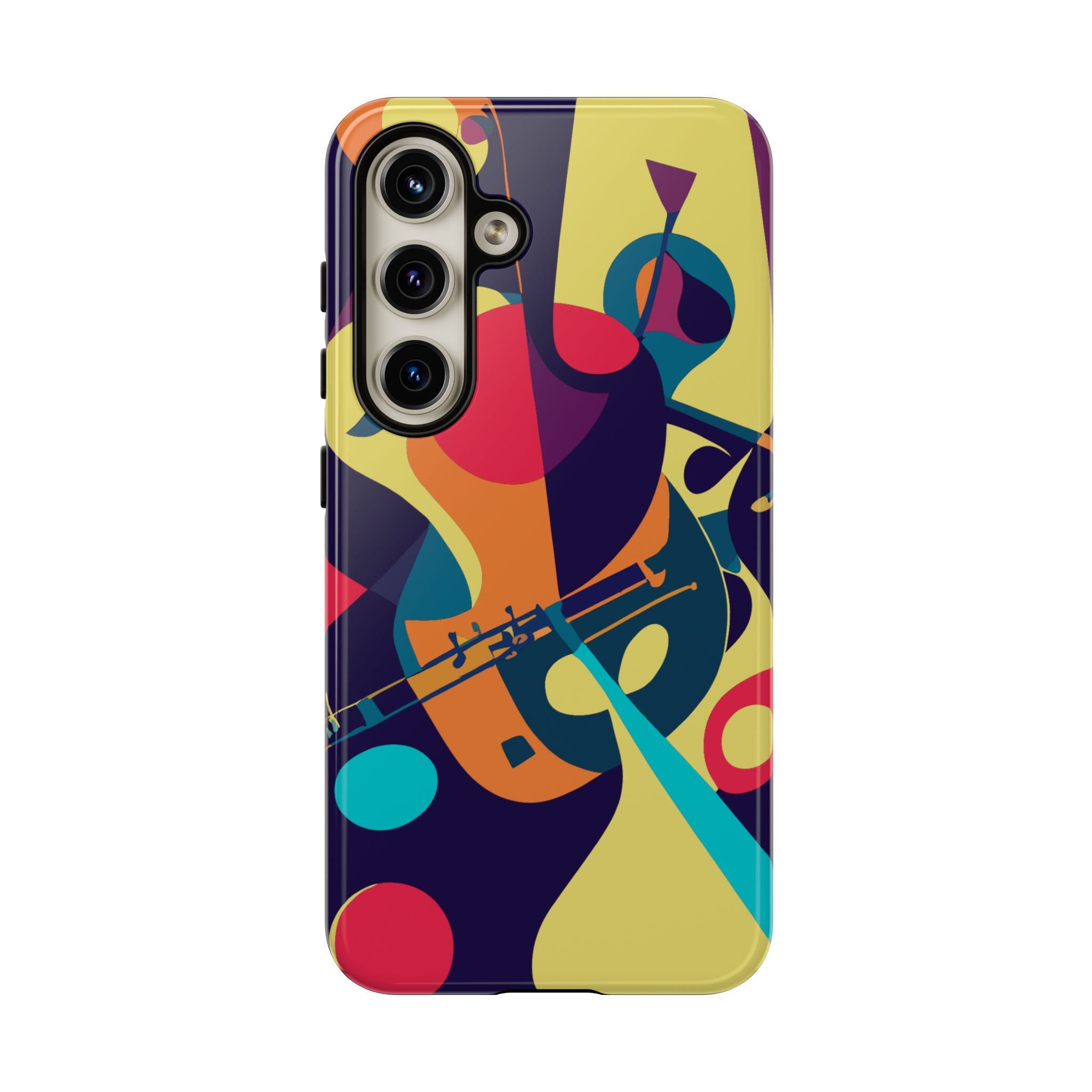 Vibrant Guitar Phone Case - Tough Cases for Music Lovers, Colorful Phone Cover, Gifts for Musicians, Artistic Mobile Accessories, [...]