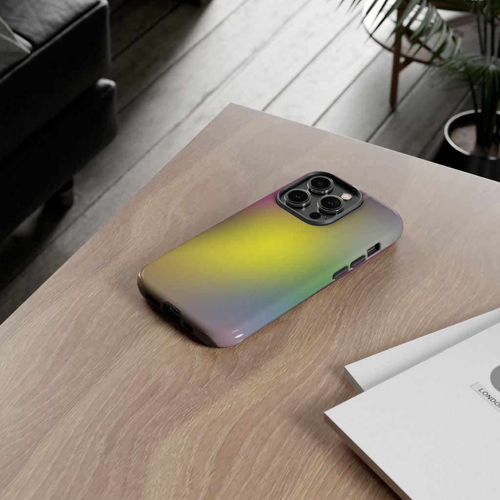 Colorful Tough Phone Case, Stylish Slim Cover, Durable Mobile Protection, Trendy Gift for Tech Lovers, Vibrant Phone Accessory