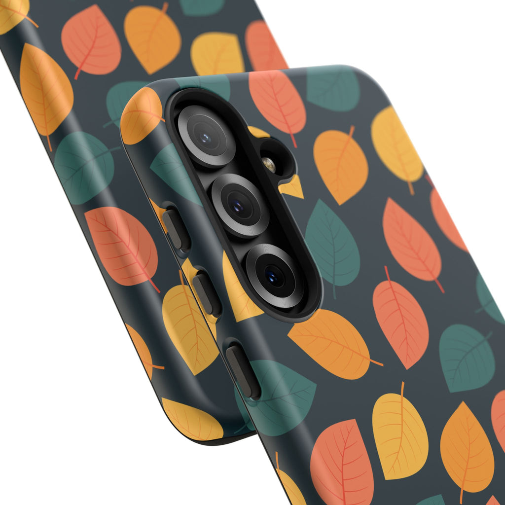 Autumn Leaves Phone Case - Protective Cell Phone Cover, Fall Aesthetic, Nature Lover Gift, Seasonal Accessories, Eco-Friendly Case